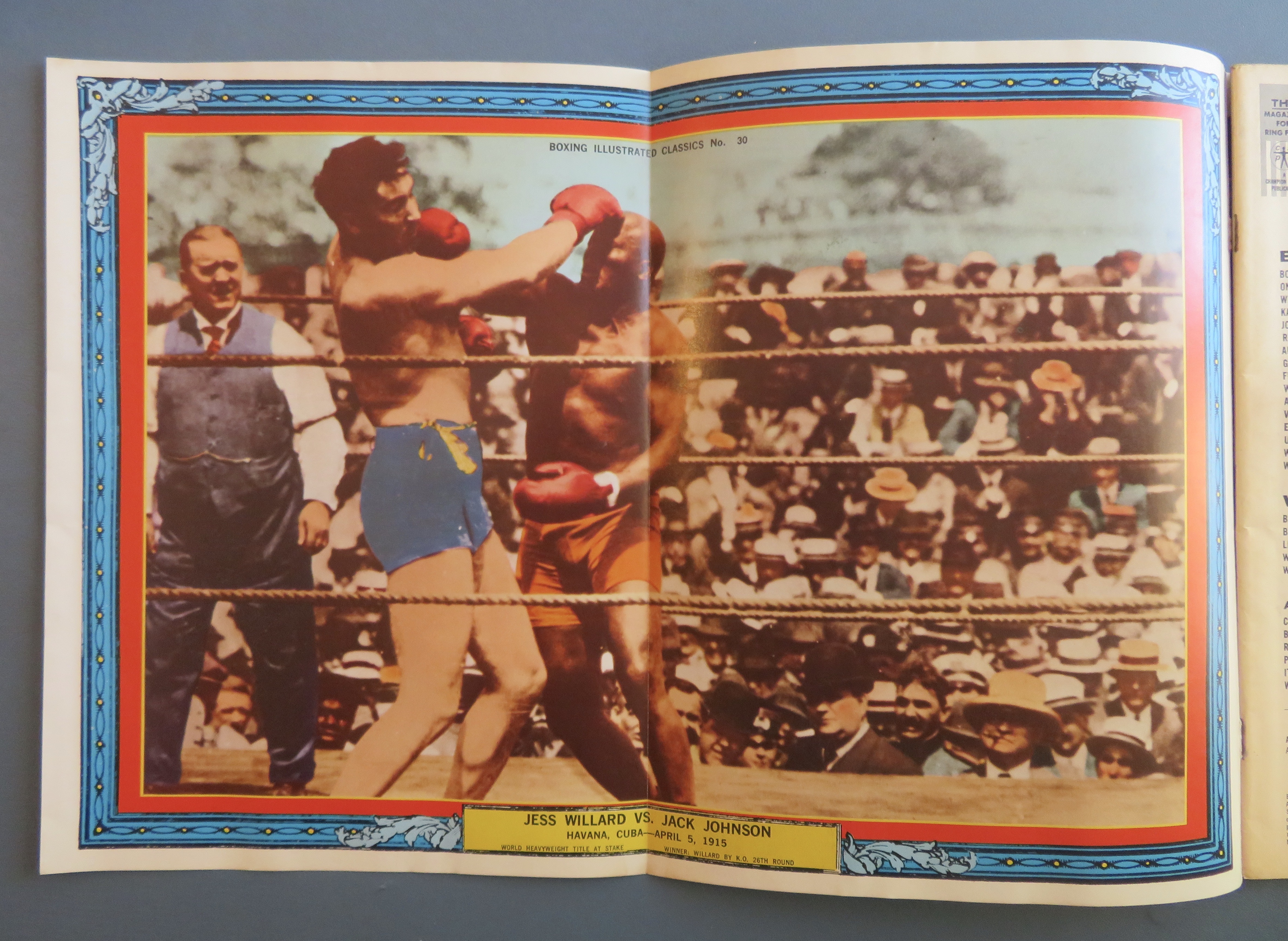 Boxing llustrated Wrestling News Magazine March 1965