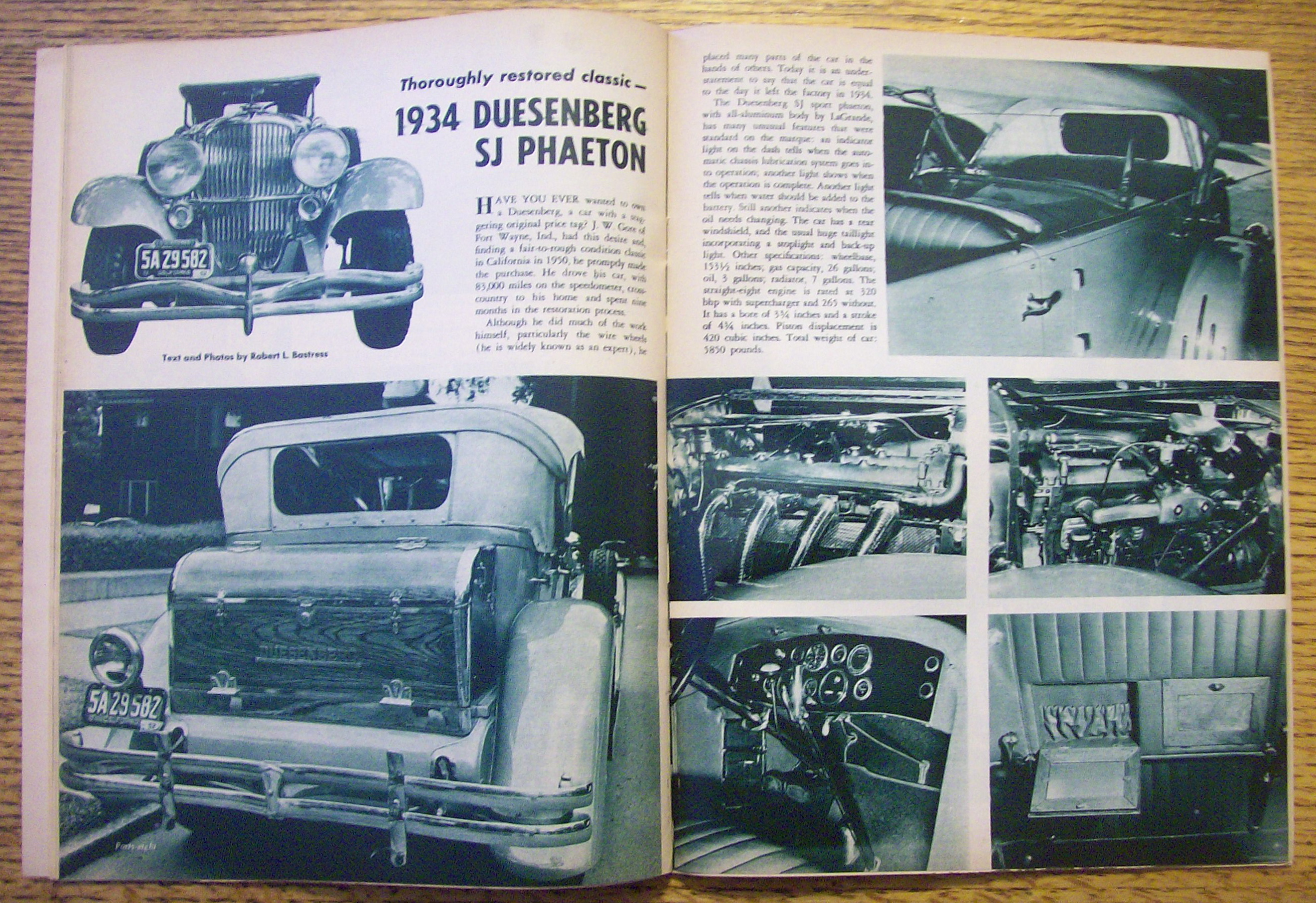 Motor Trend Magazine May 1953 Lincoln's X-500