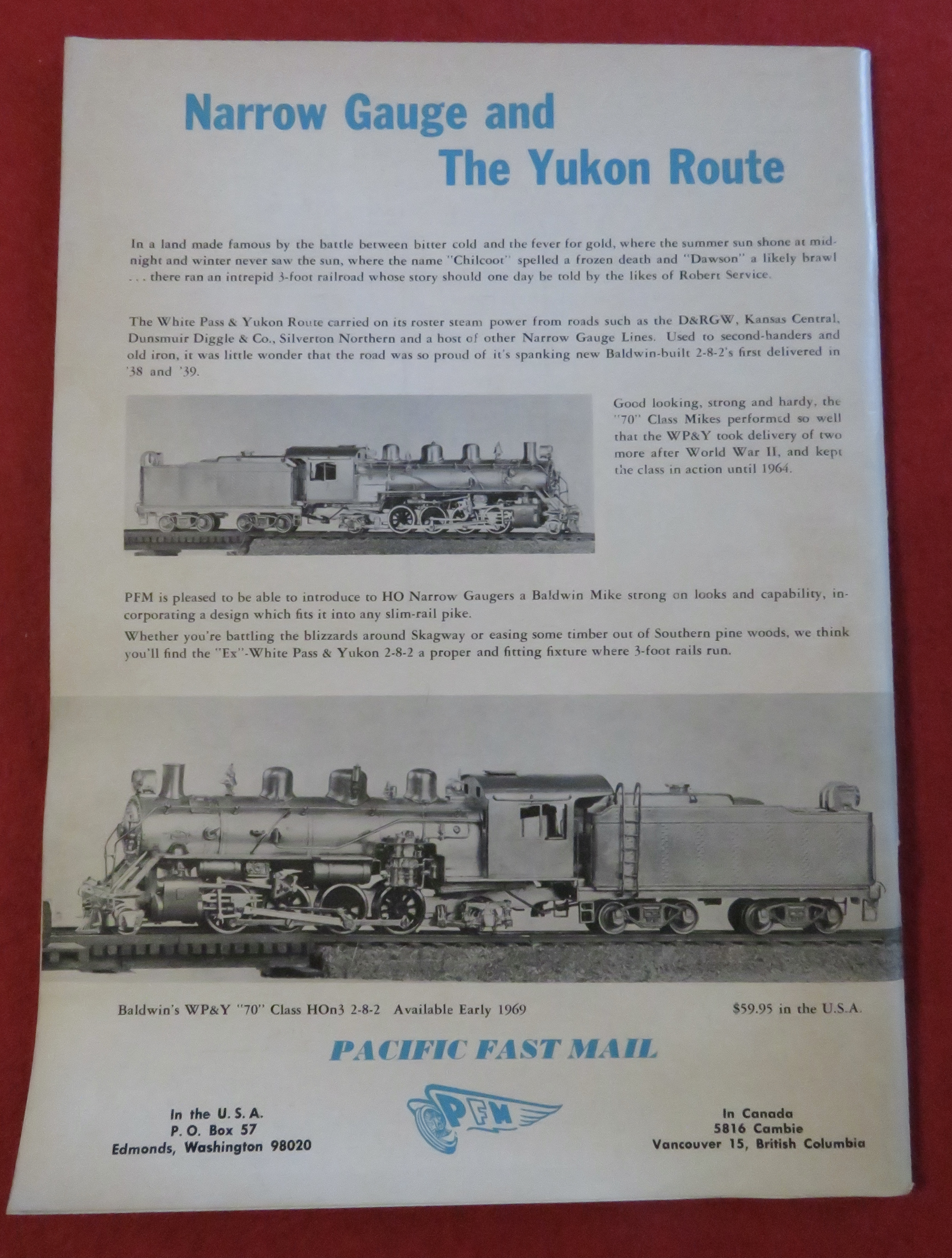 Model Railroader Magazine January 1969