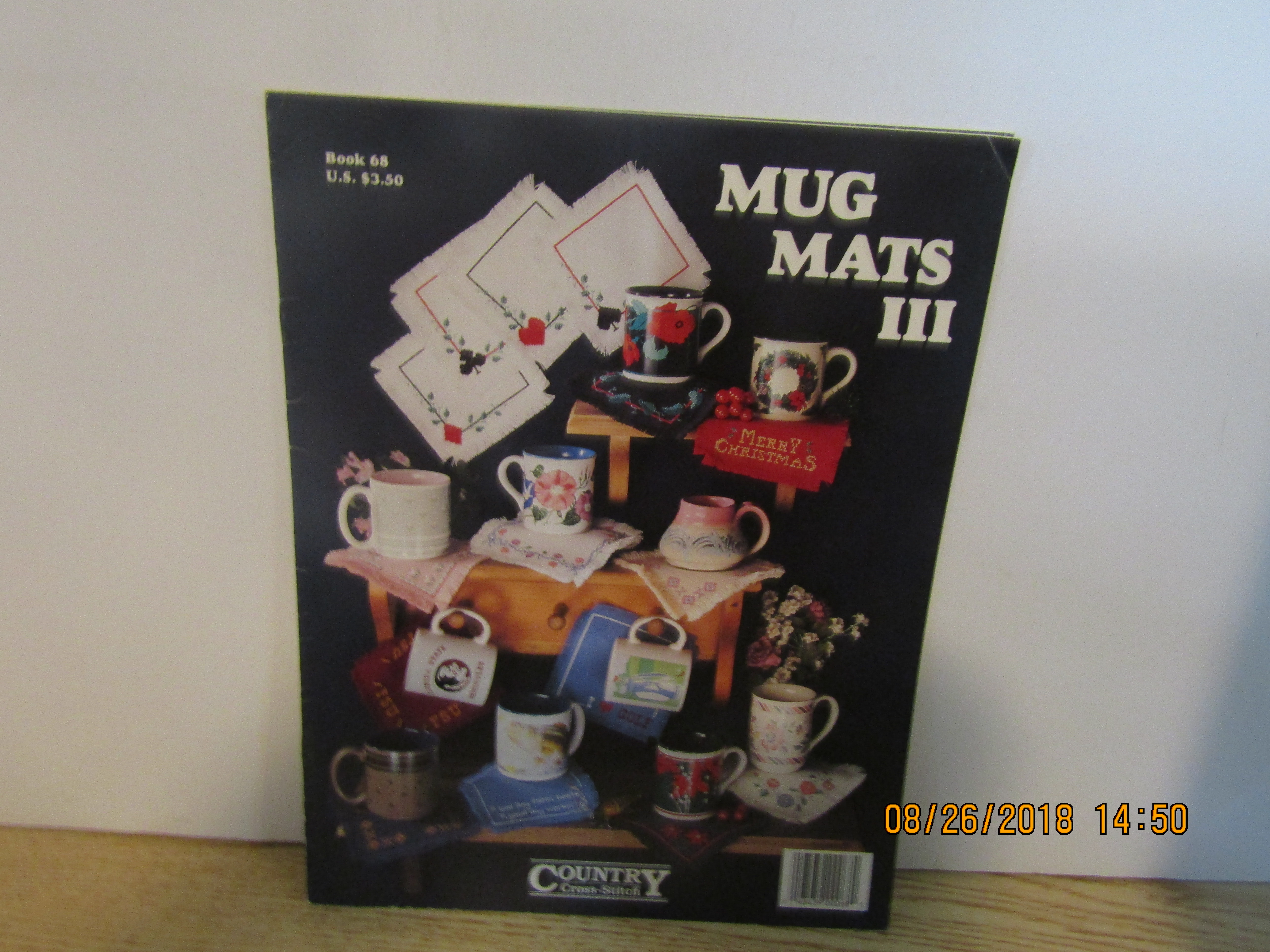 Country Cross Stitch Mug Mats II #68