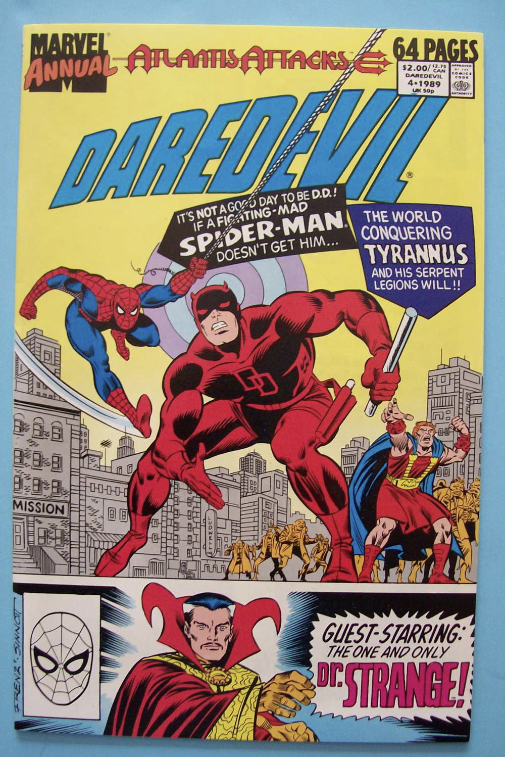 Daredevil Comics - 1989 - Annual