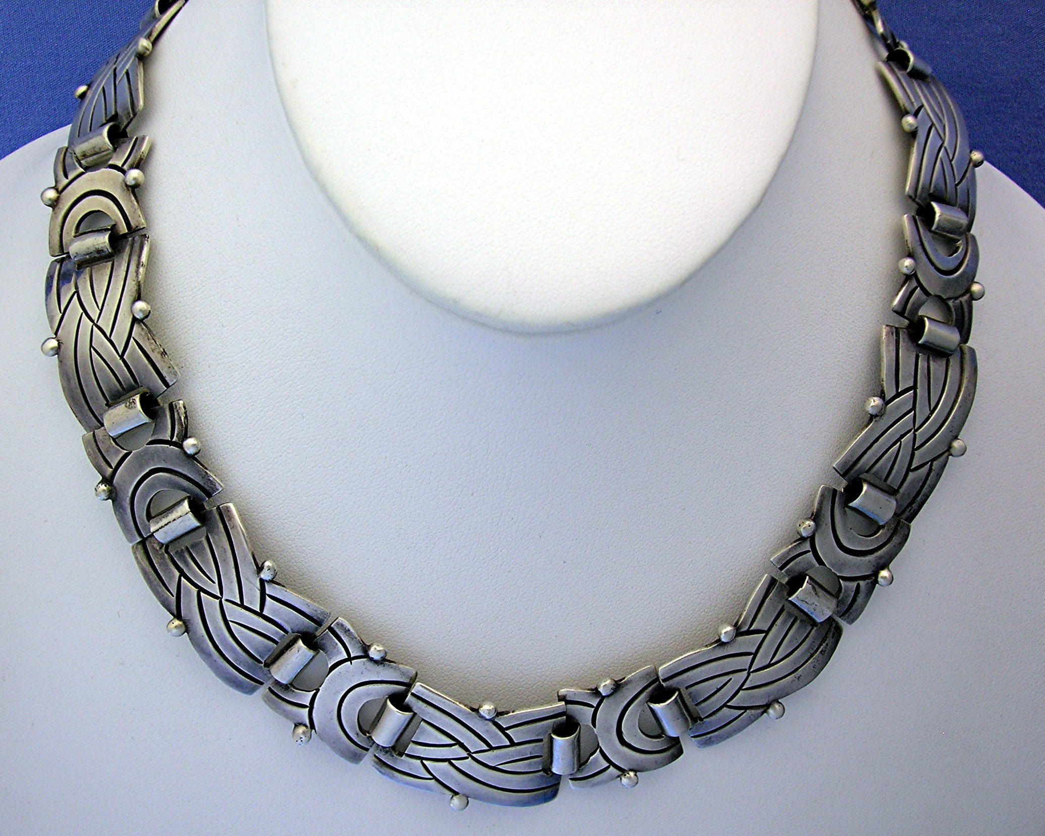 OCAMPO Taxco Mexico Sterling Silver Necklace