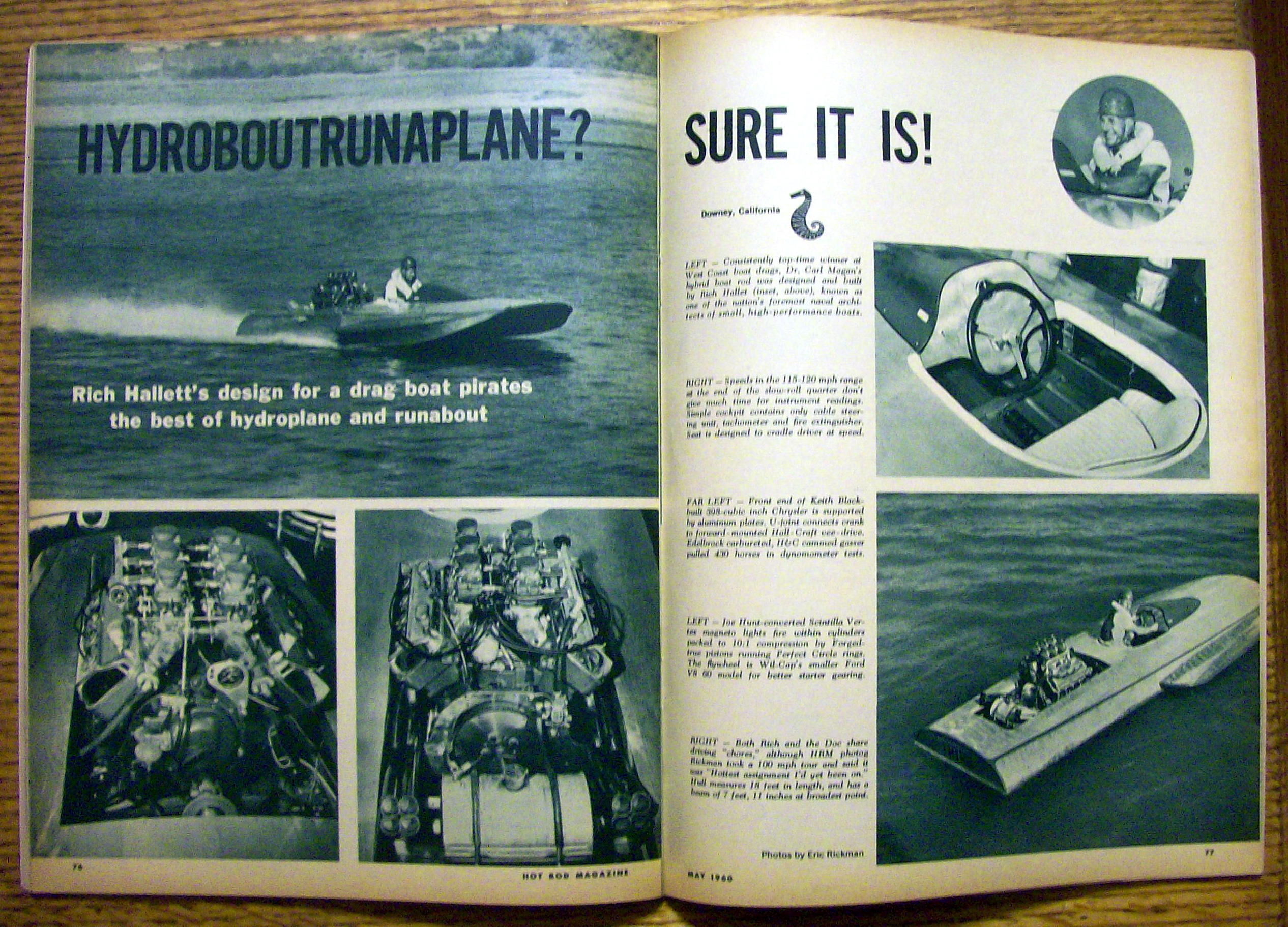 Hot Rod Magazine May 1960 Make A 400 Incher Of Chevy