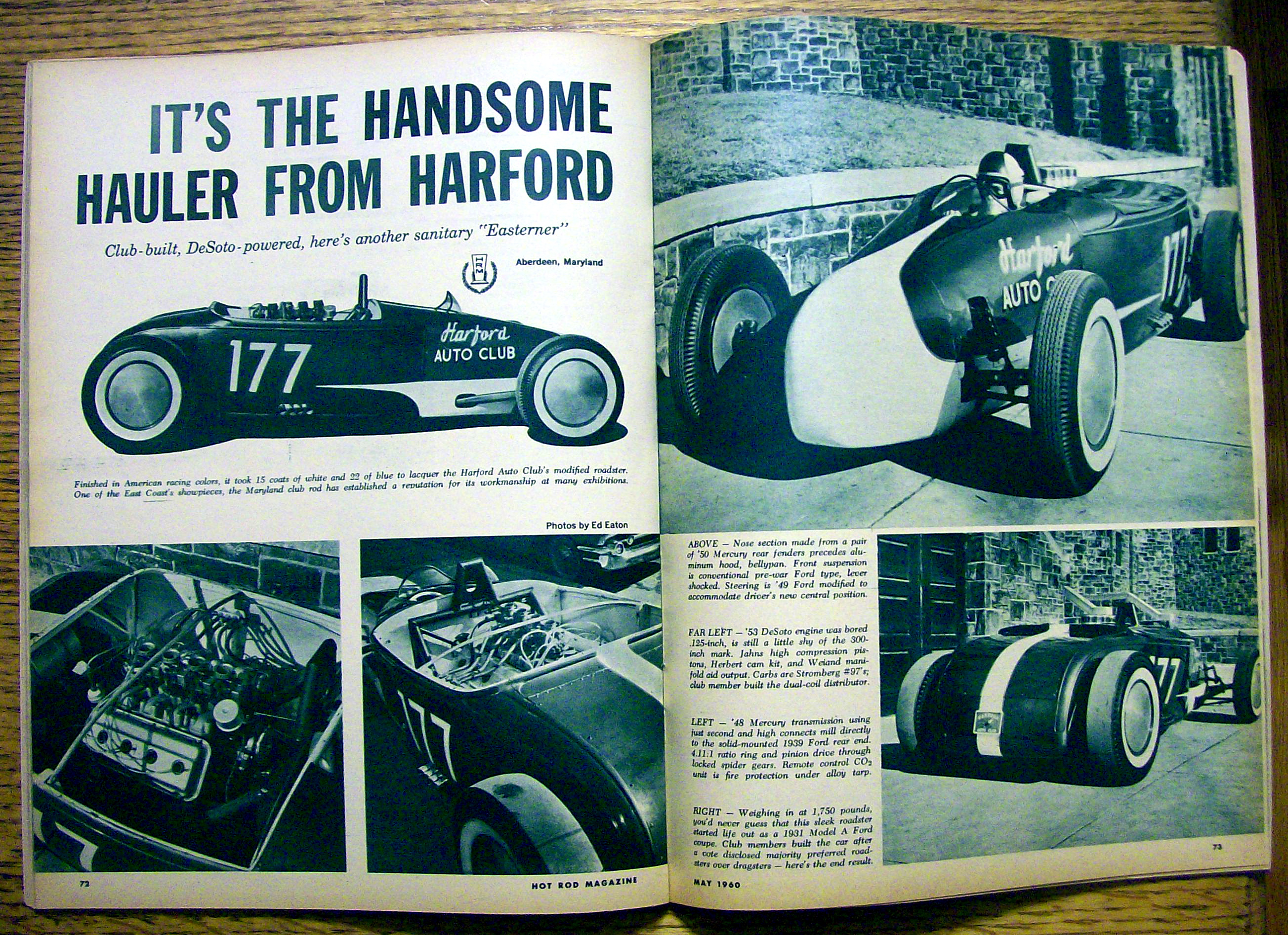 Hot Rod Magazine May 1960 Make A 400 Incher Of Chevy