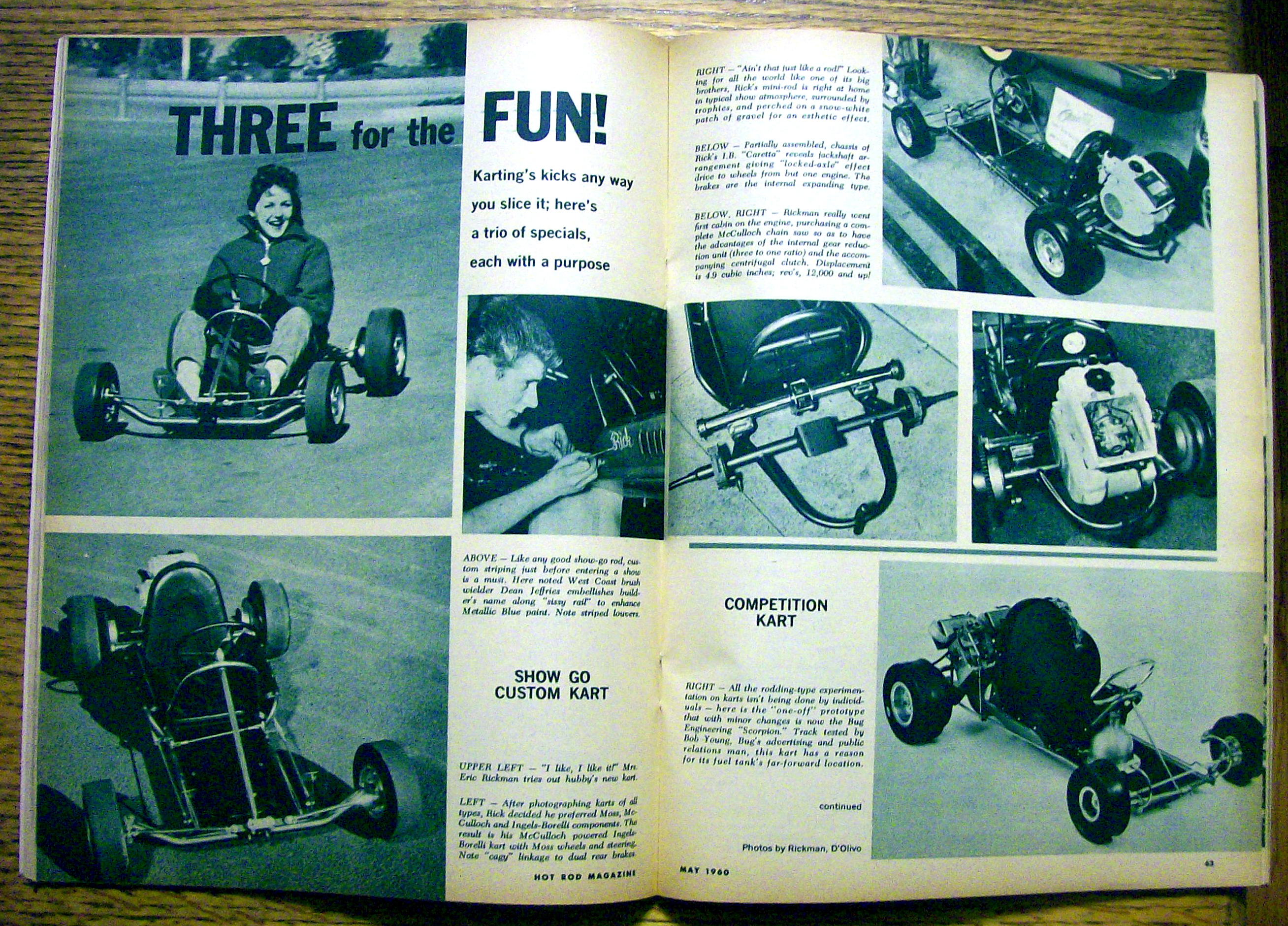 Hot Rod Magazine May 1960 Make A 400 Incher Of Chevy