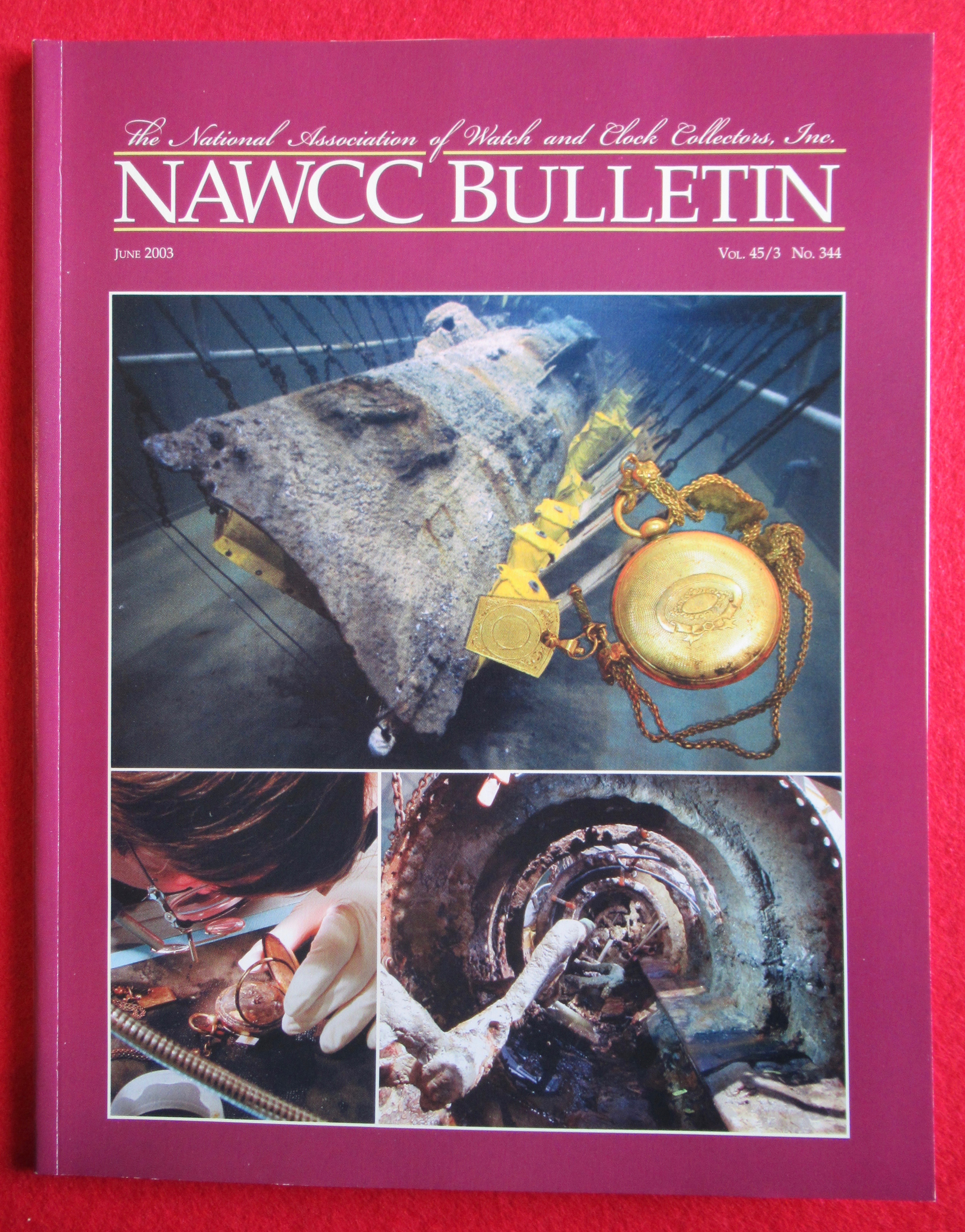 NAWCC Bulletin June 2003 Watch & Clock Collectors