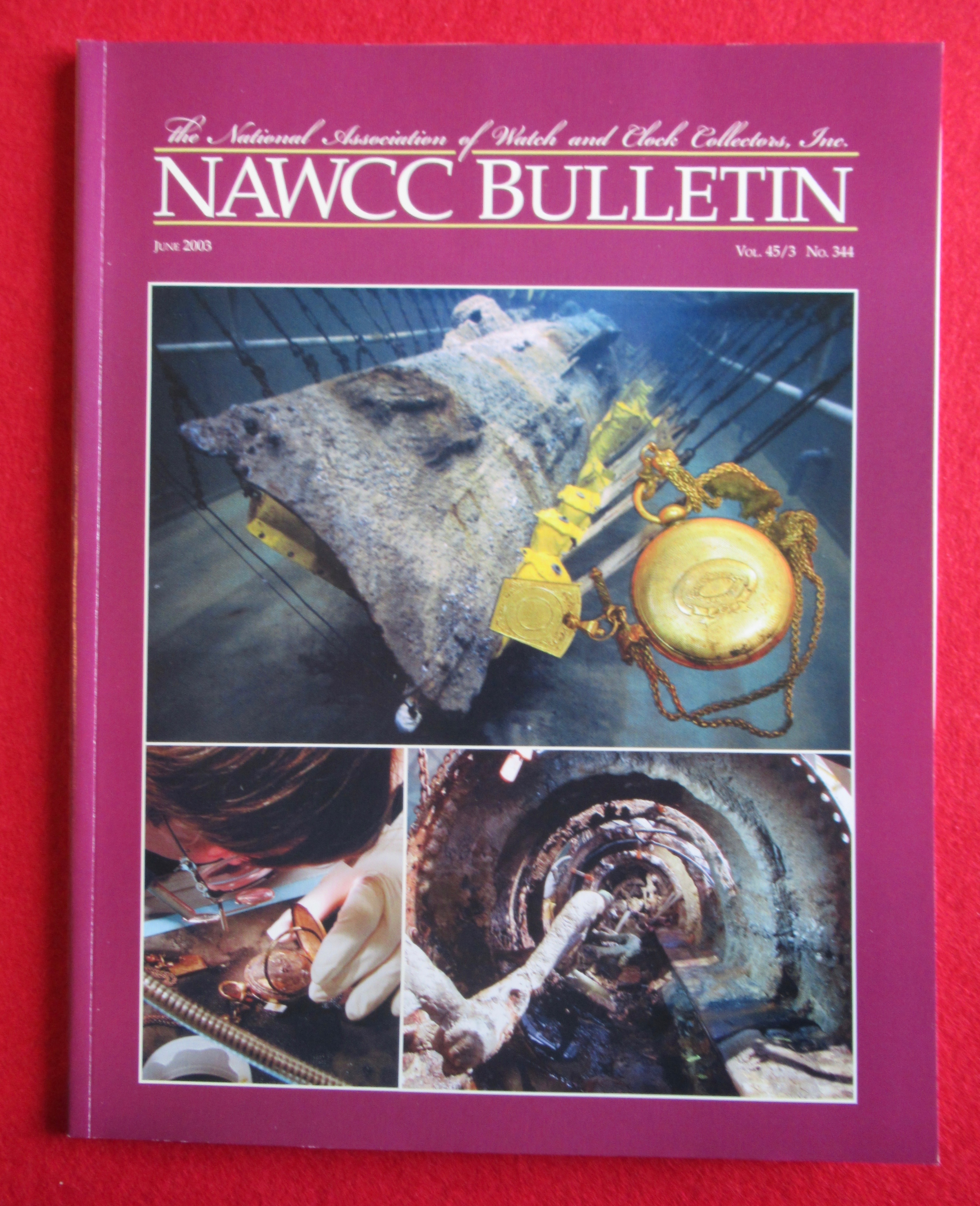NAWCC Bulletin June 2003 Watch & Clock Collectors
