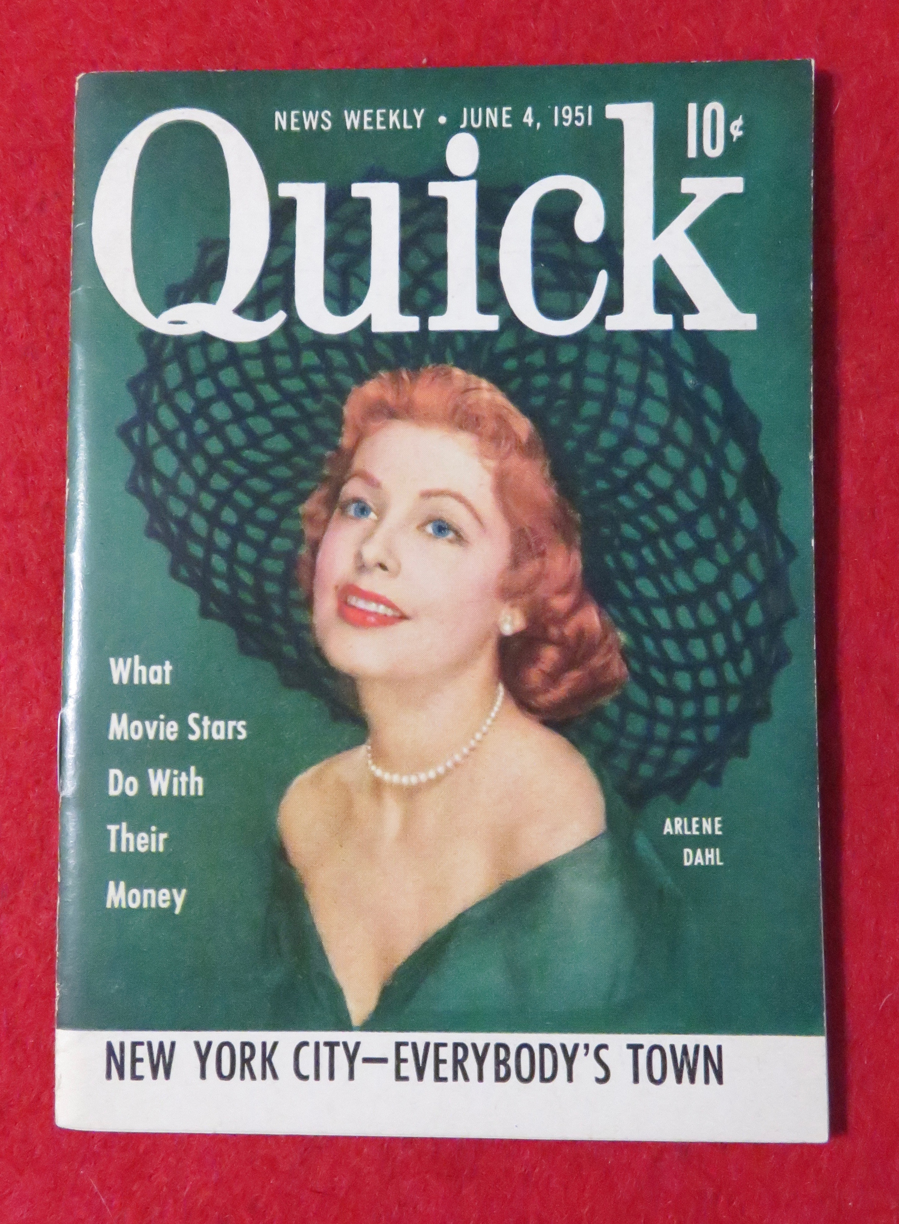 Quick News Weekly Magazine June 4, 1951
