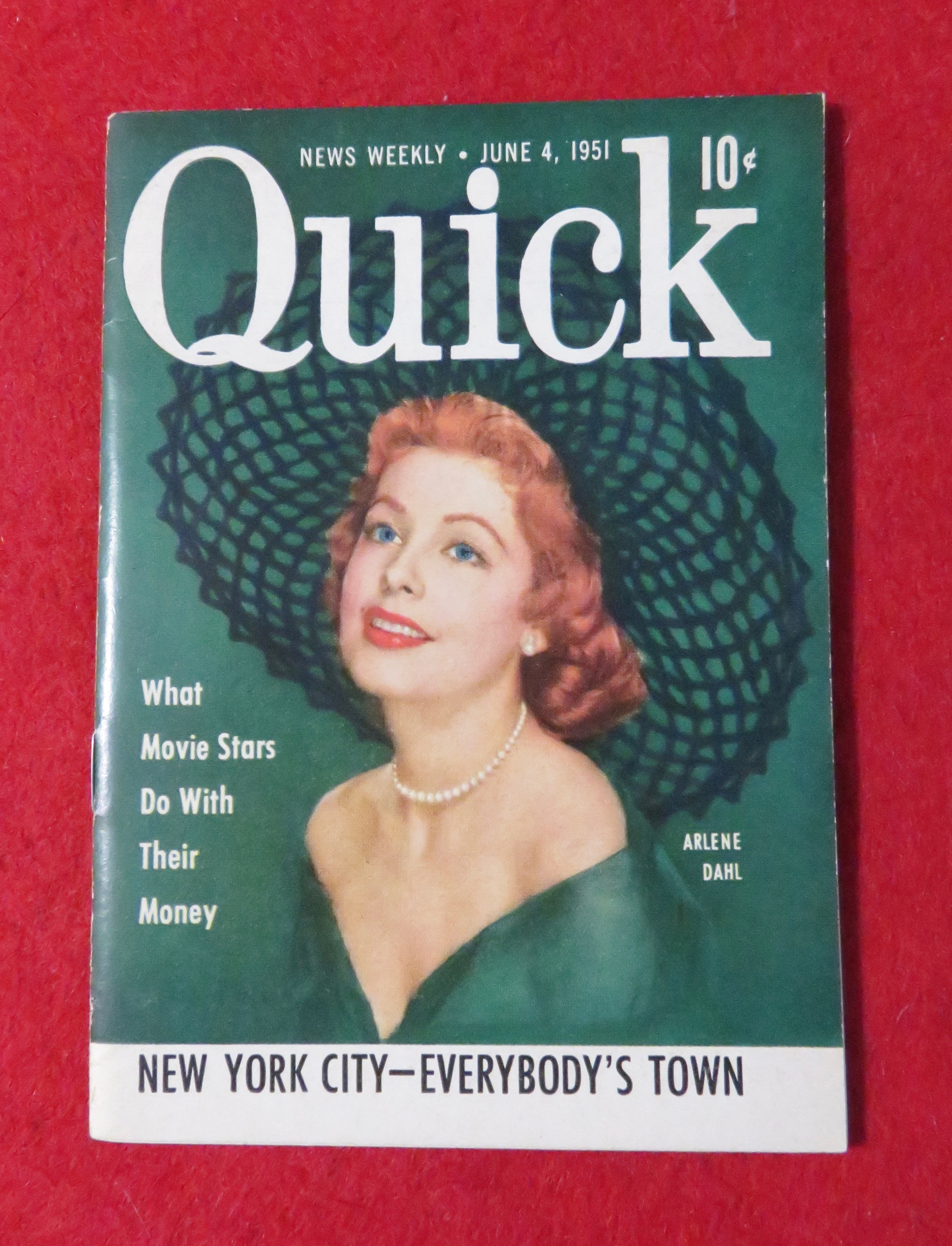 Quick News Weekly Magazine June 4, 1951