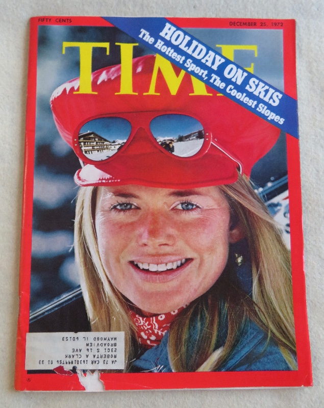 Time Magazine December 25, 1972 Holiday On Skis