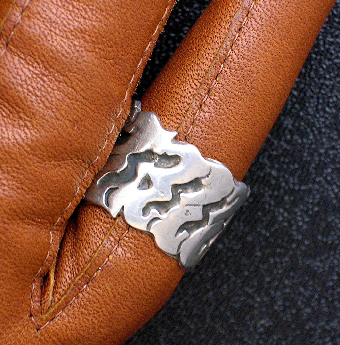 Sterling Silver Eagle 3 Ring EBS Mexico