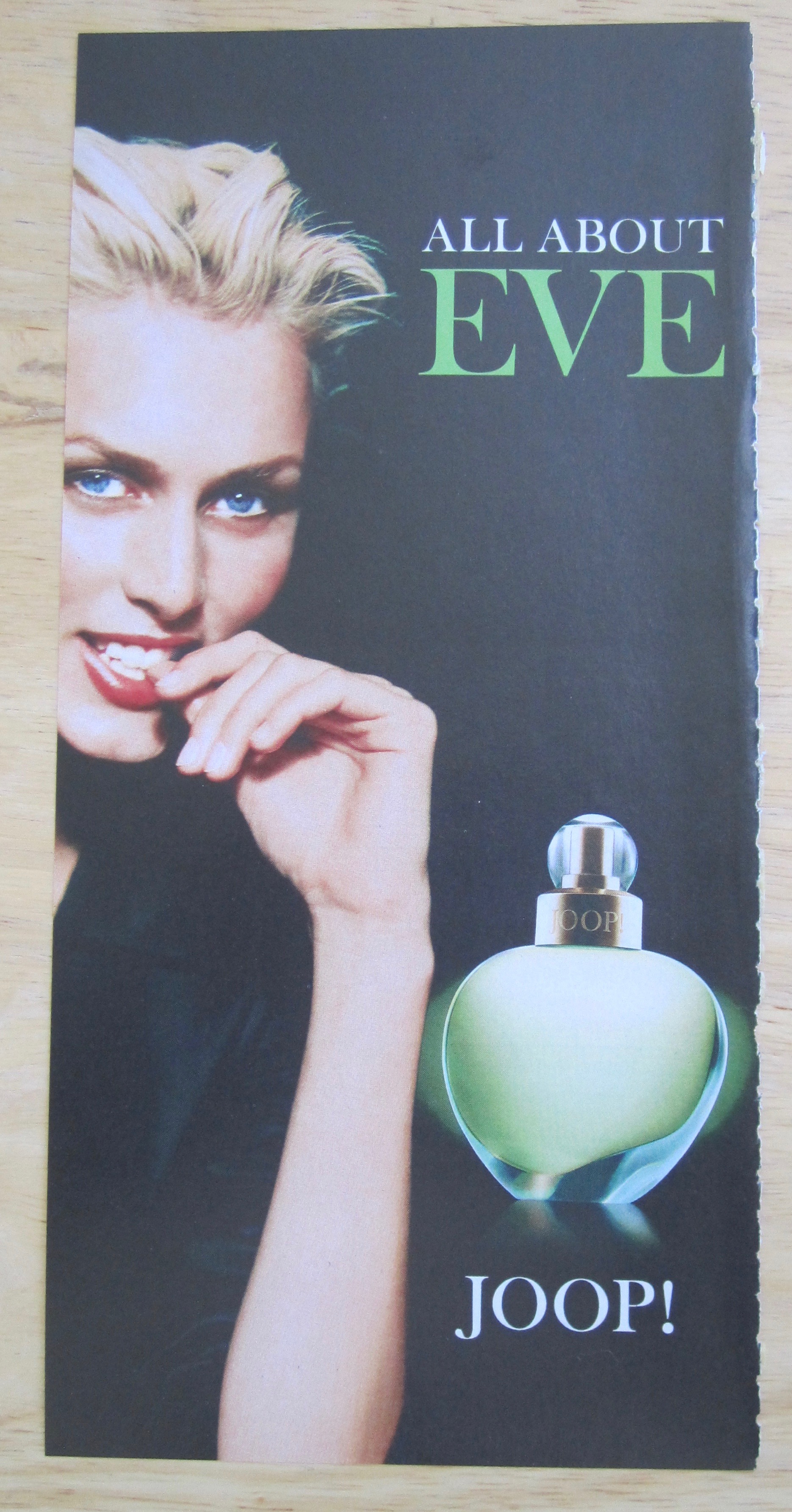 2004 Joop Perfume with All About Eve