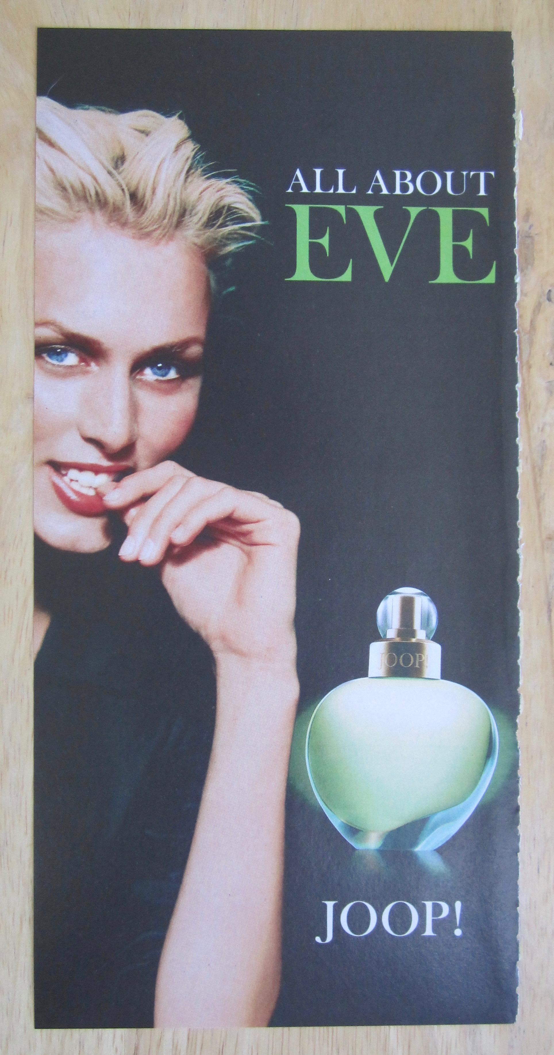 2004 Joop Perfume with All About Eve