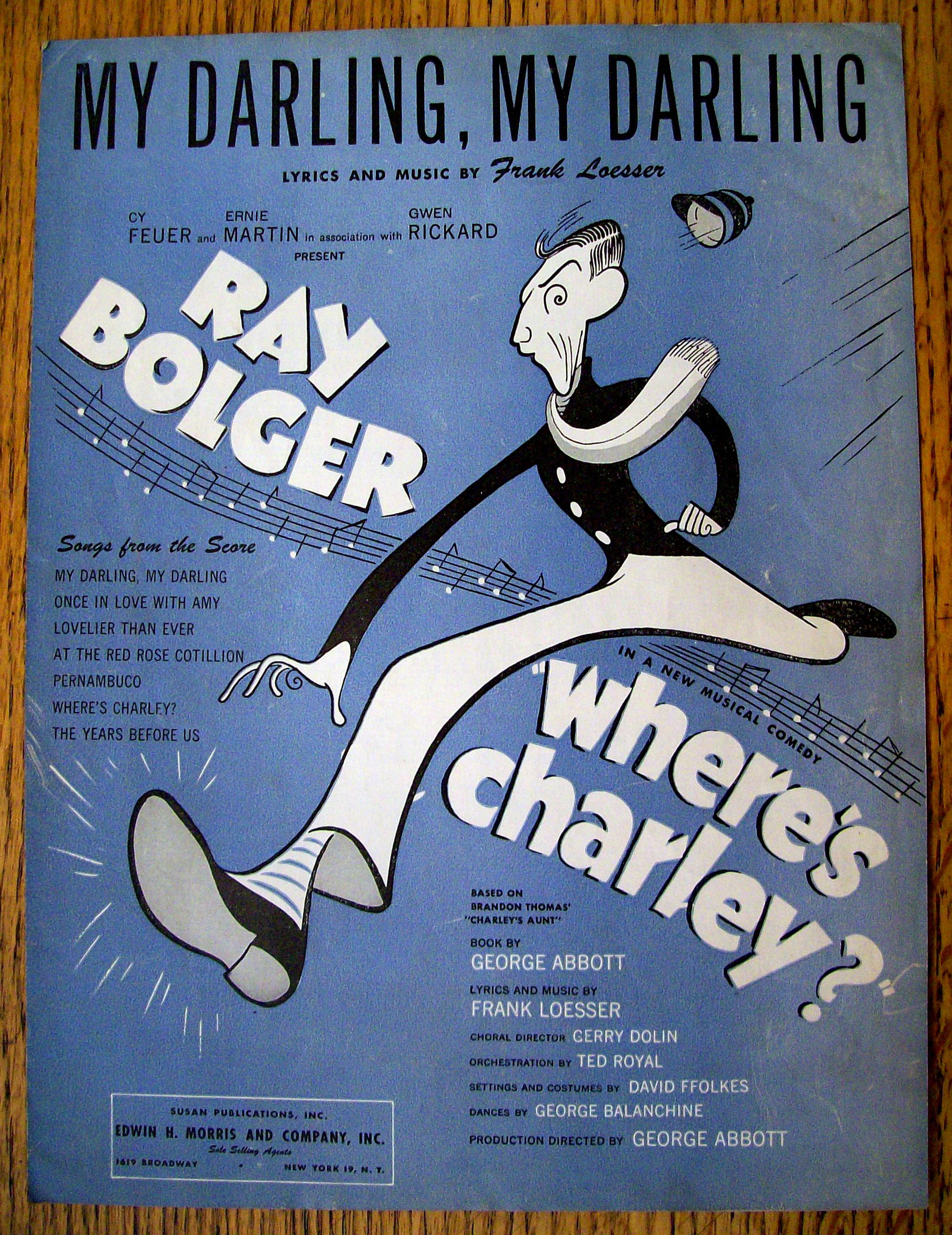 Sheet Music For 1948 My Darling, My Darling
