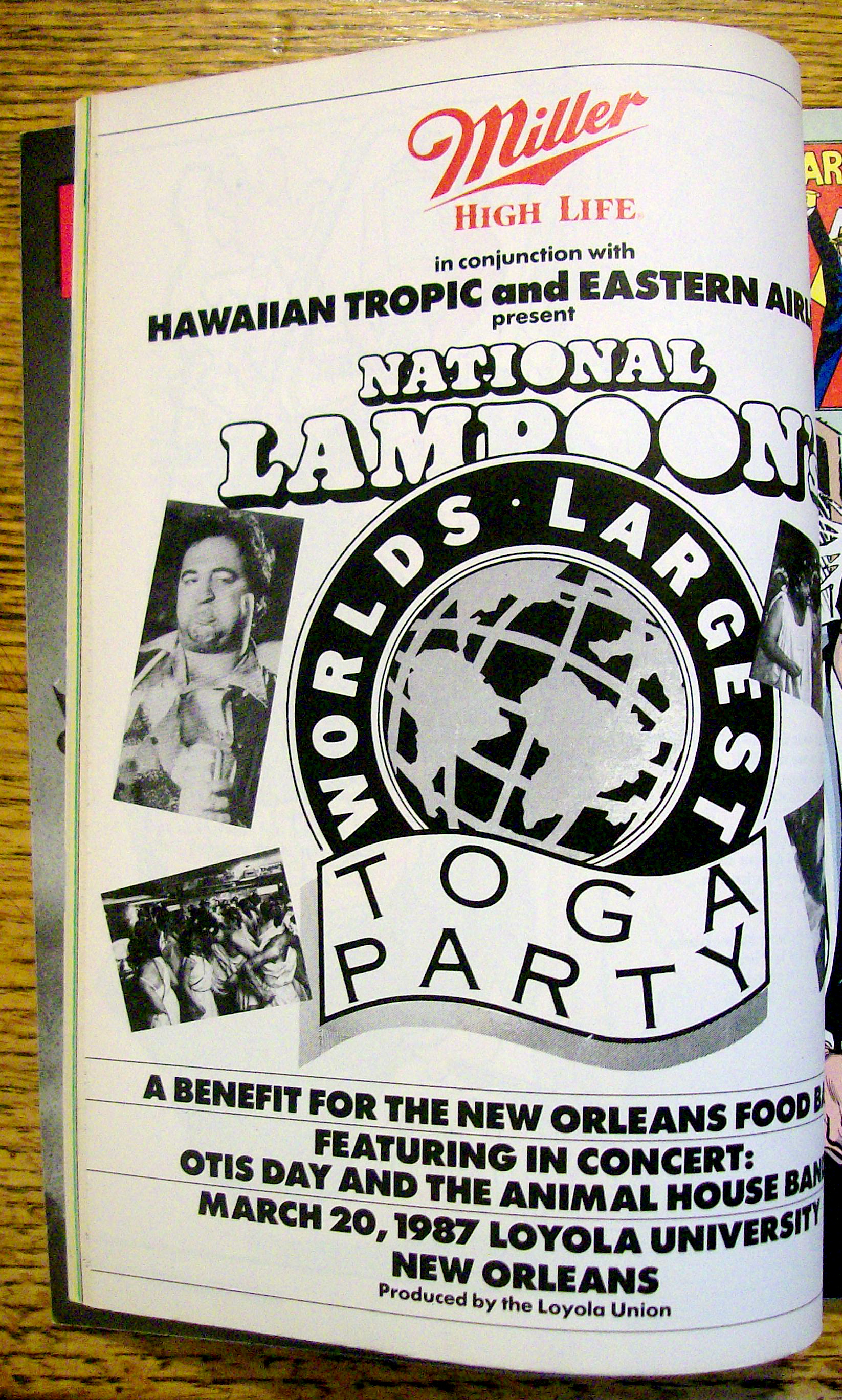 National Lampoon Magazine-April 1987