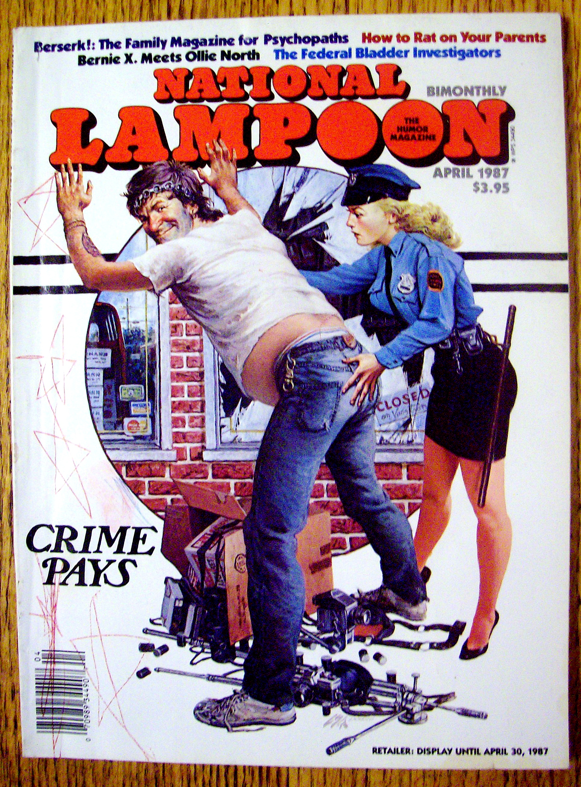 National Lampoon Magazine-April 1987