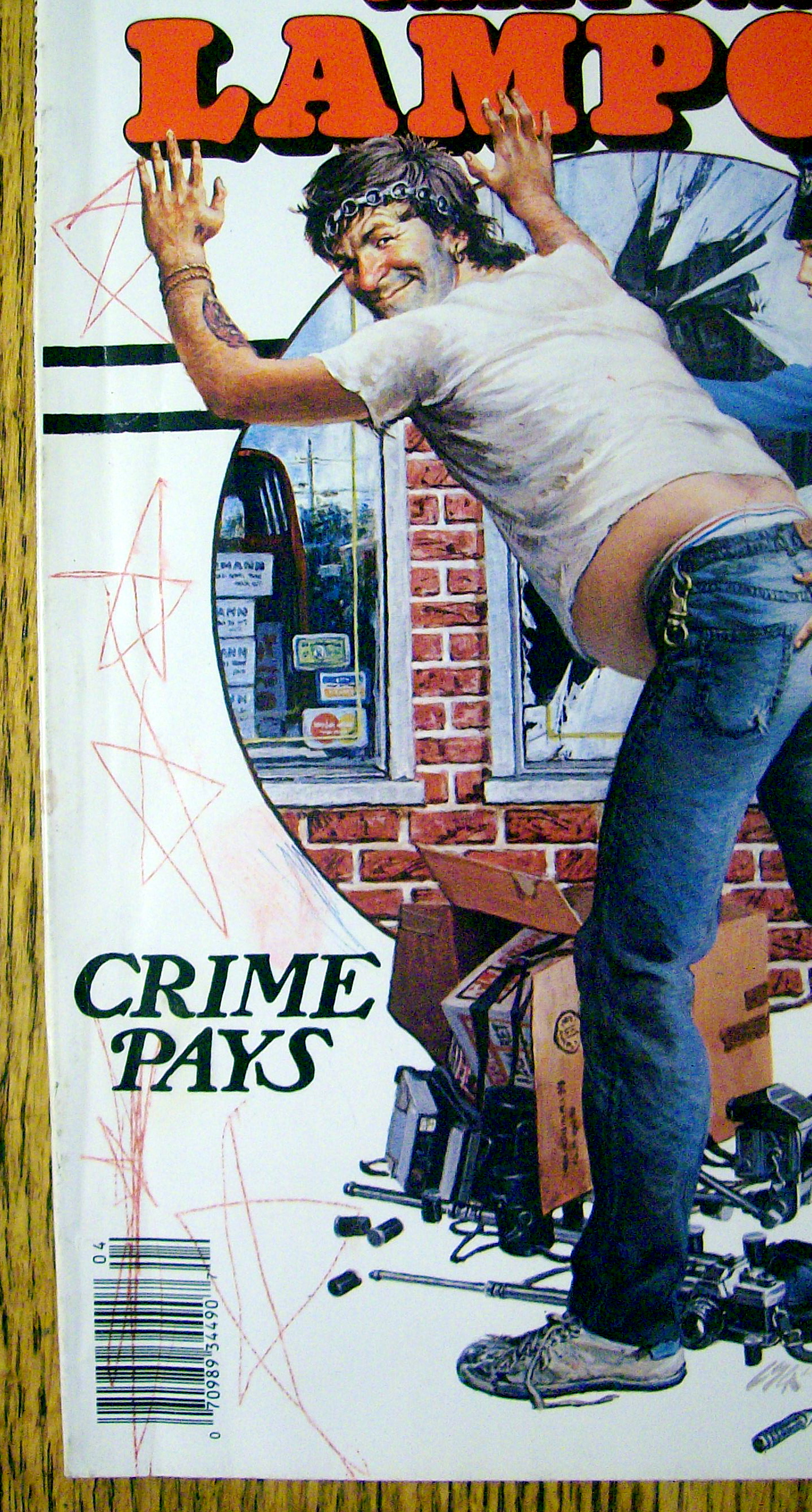 National Lampoon Magazine-April 1987