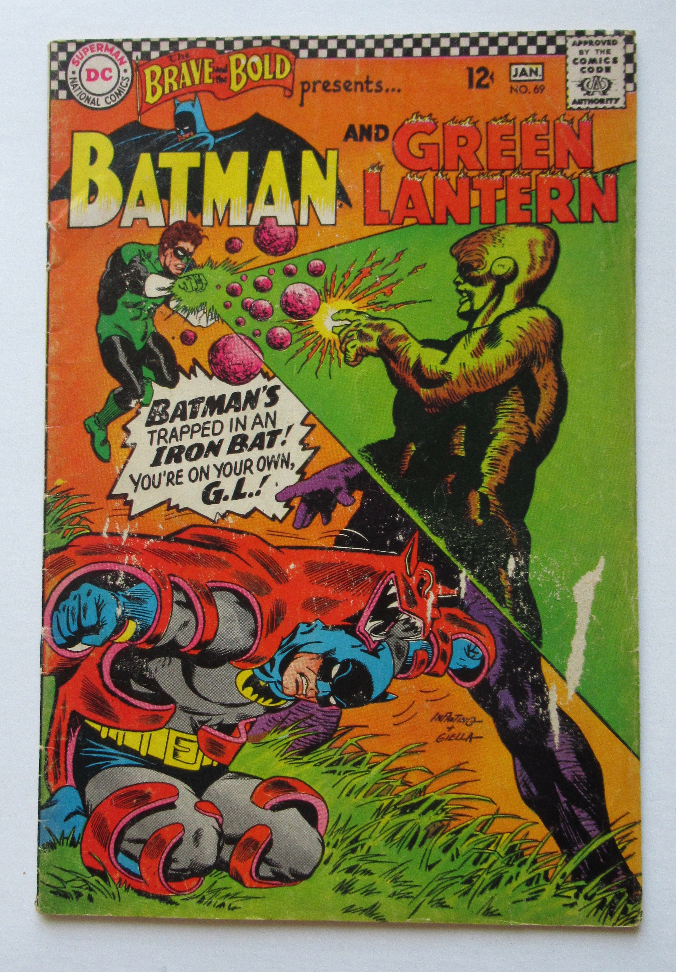 Batman Comic December 1966 War Of The Cosmic Avenger