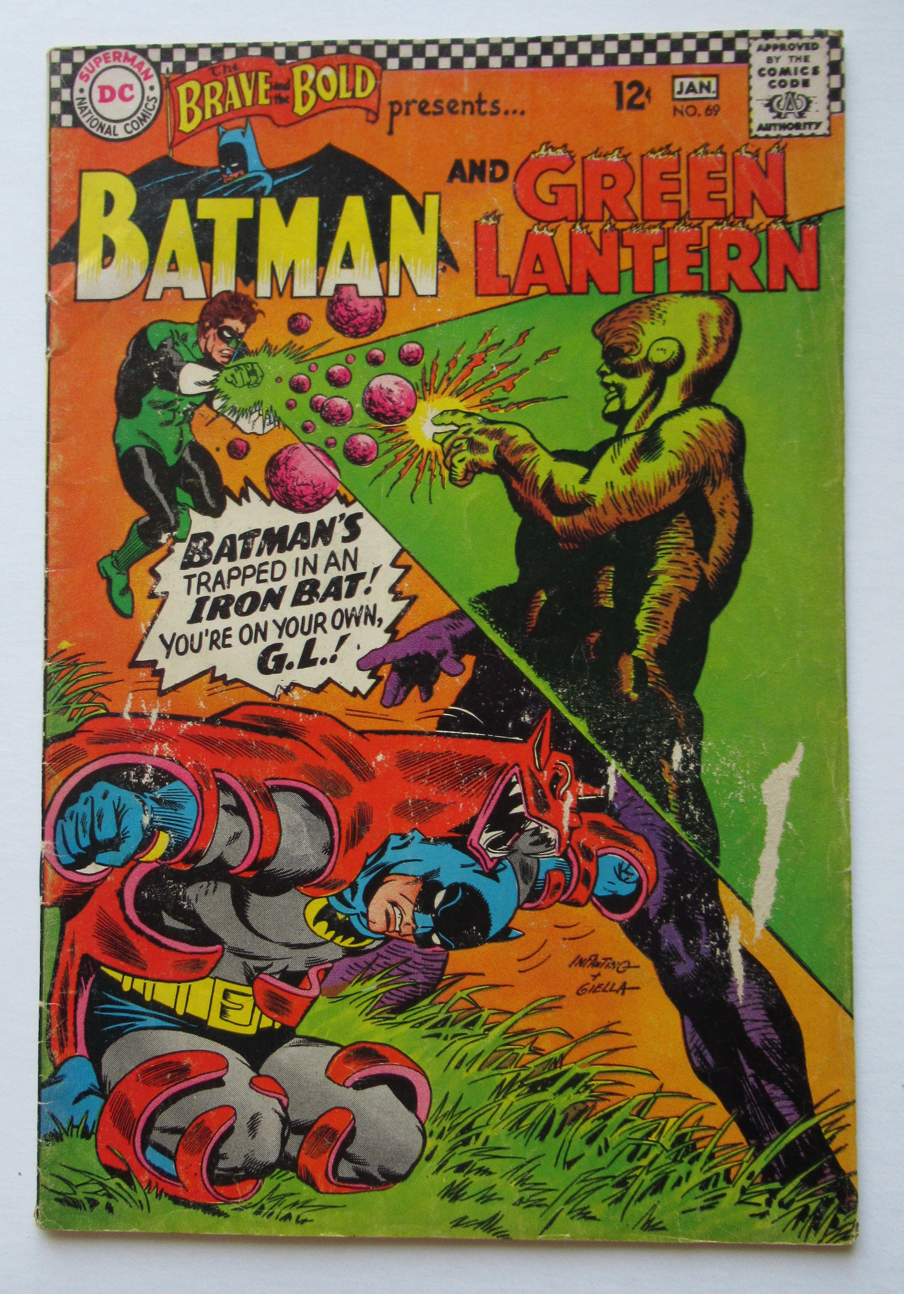 Batman Comic December 1966 War Of The Cosmic Avenger