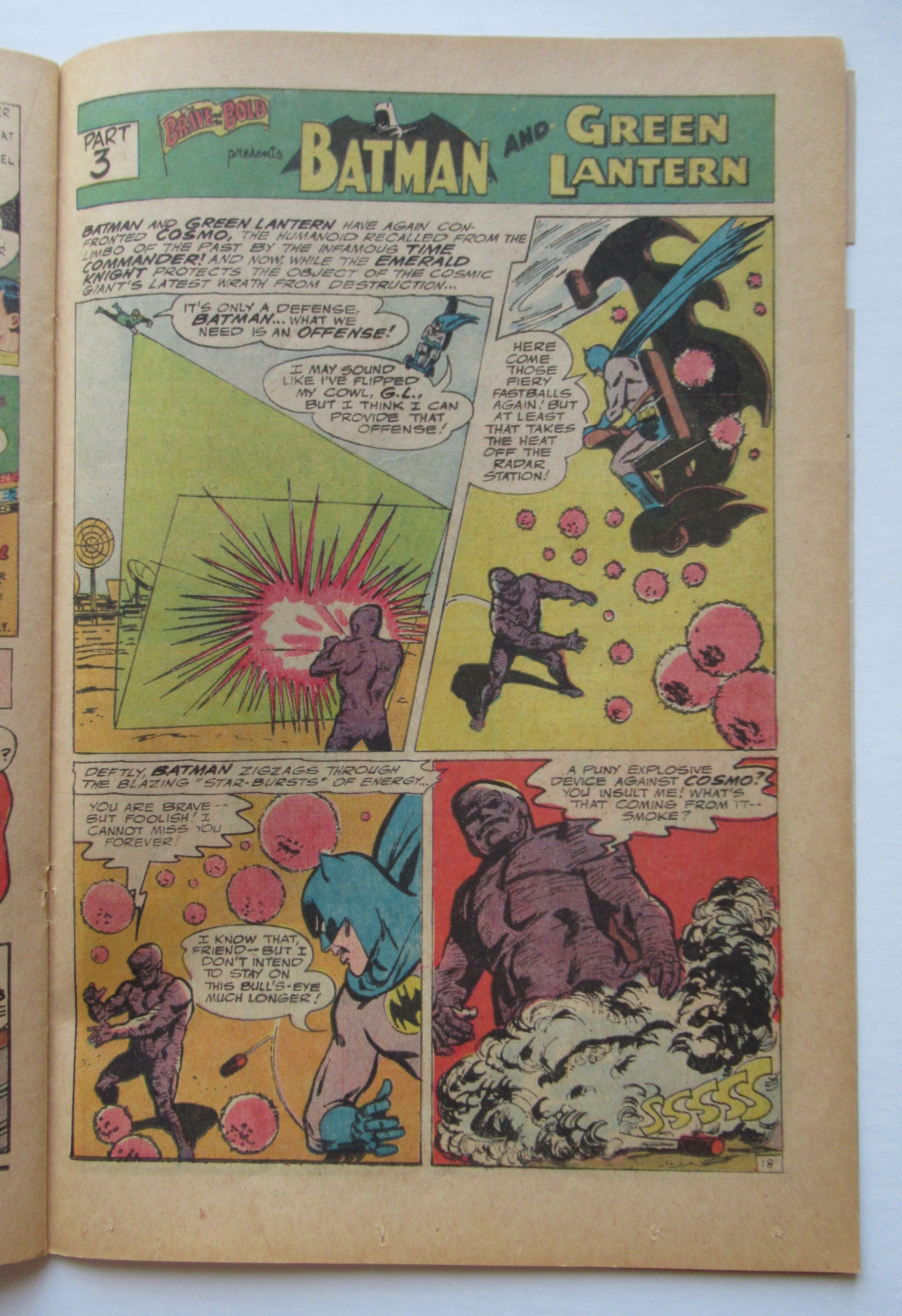 Batman Comic December 1966 War Of The Cosmic Avenger