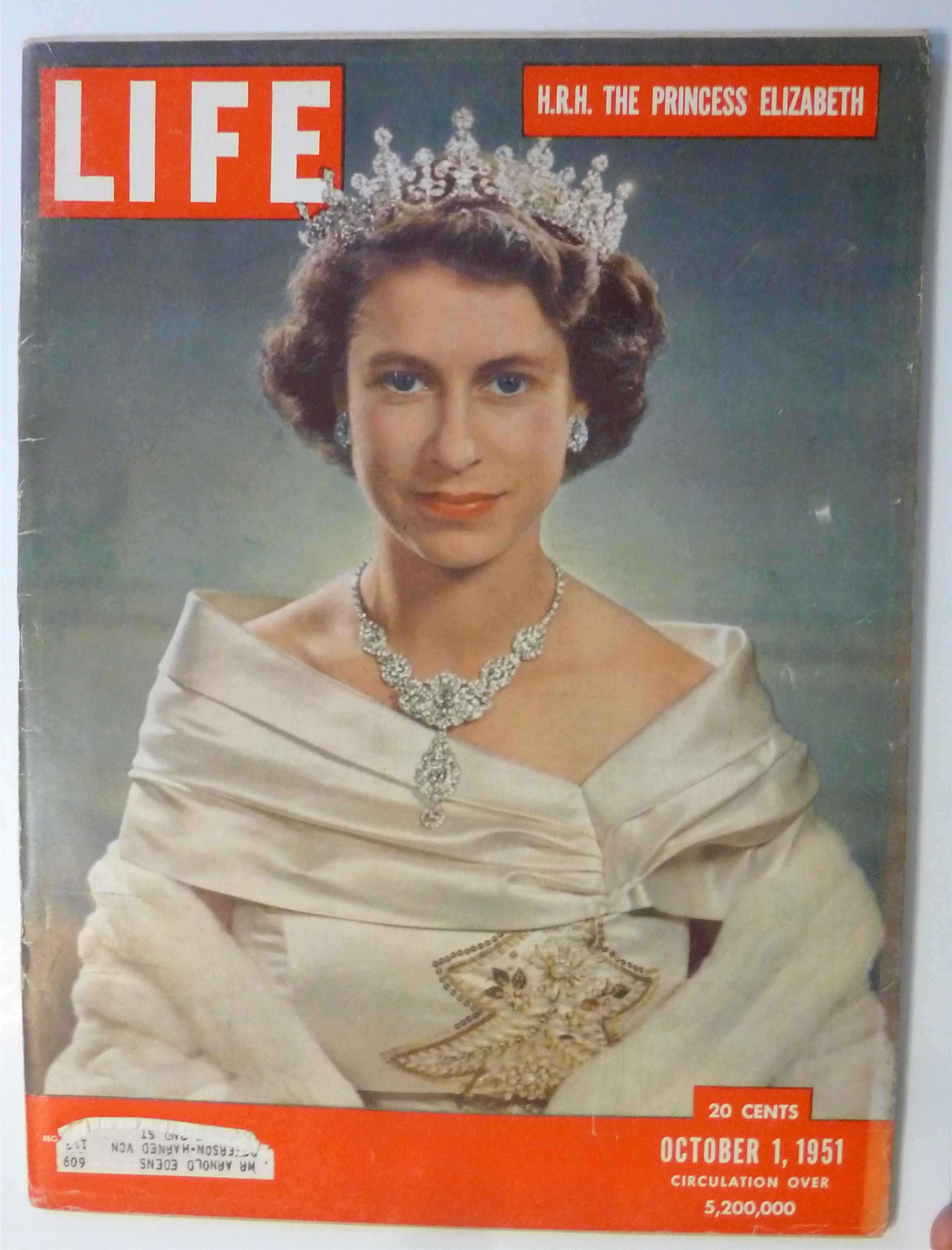 Life Magazine-October 1, 1951-Princess Elizabeth