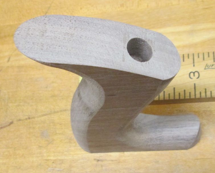 Stanley Plane Handle No. 3 & 4 Walnut Tote Unfinished