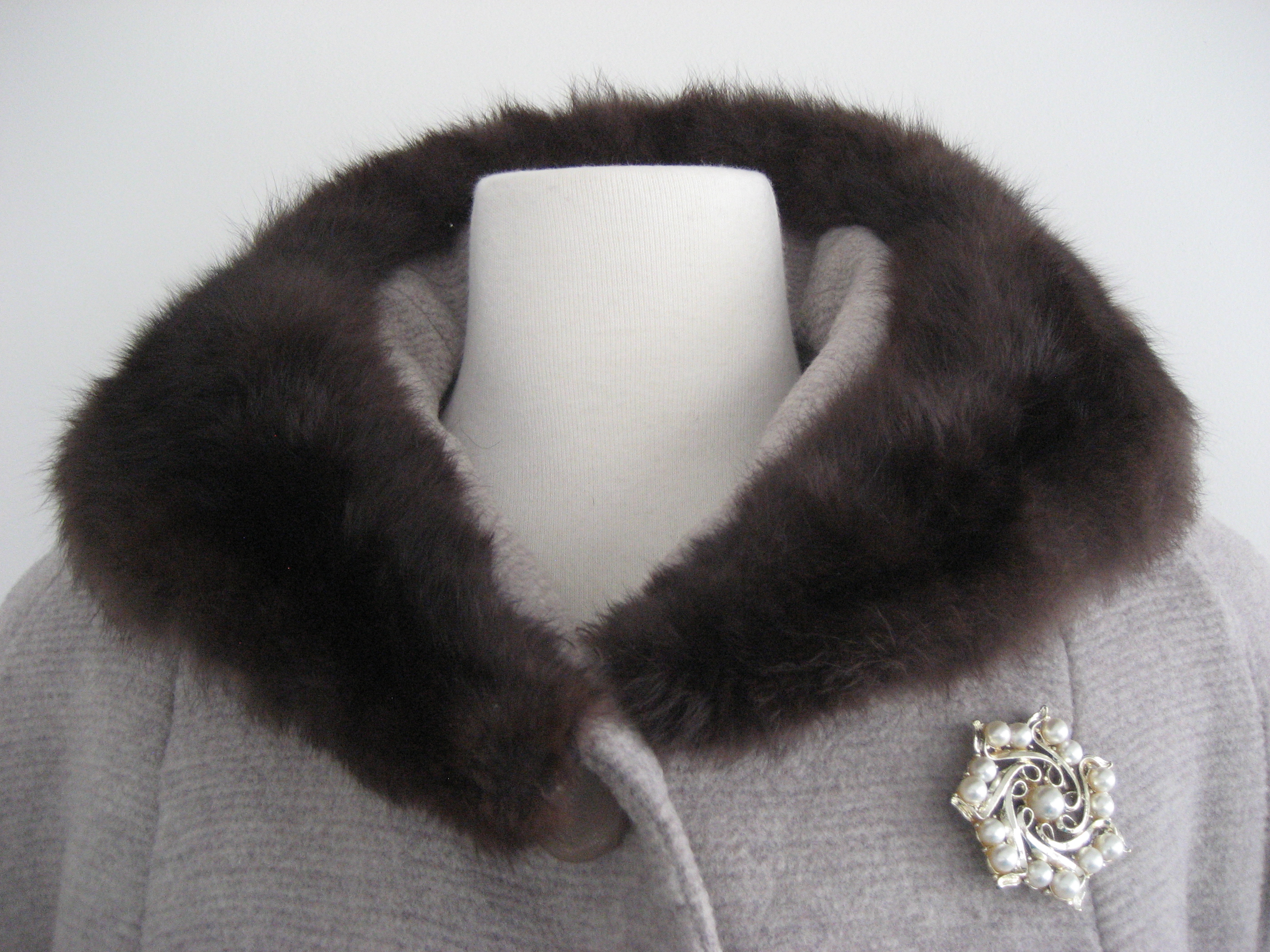Fur Collar Coat