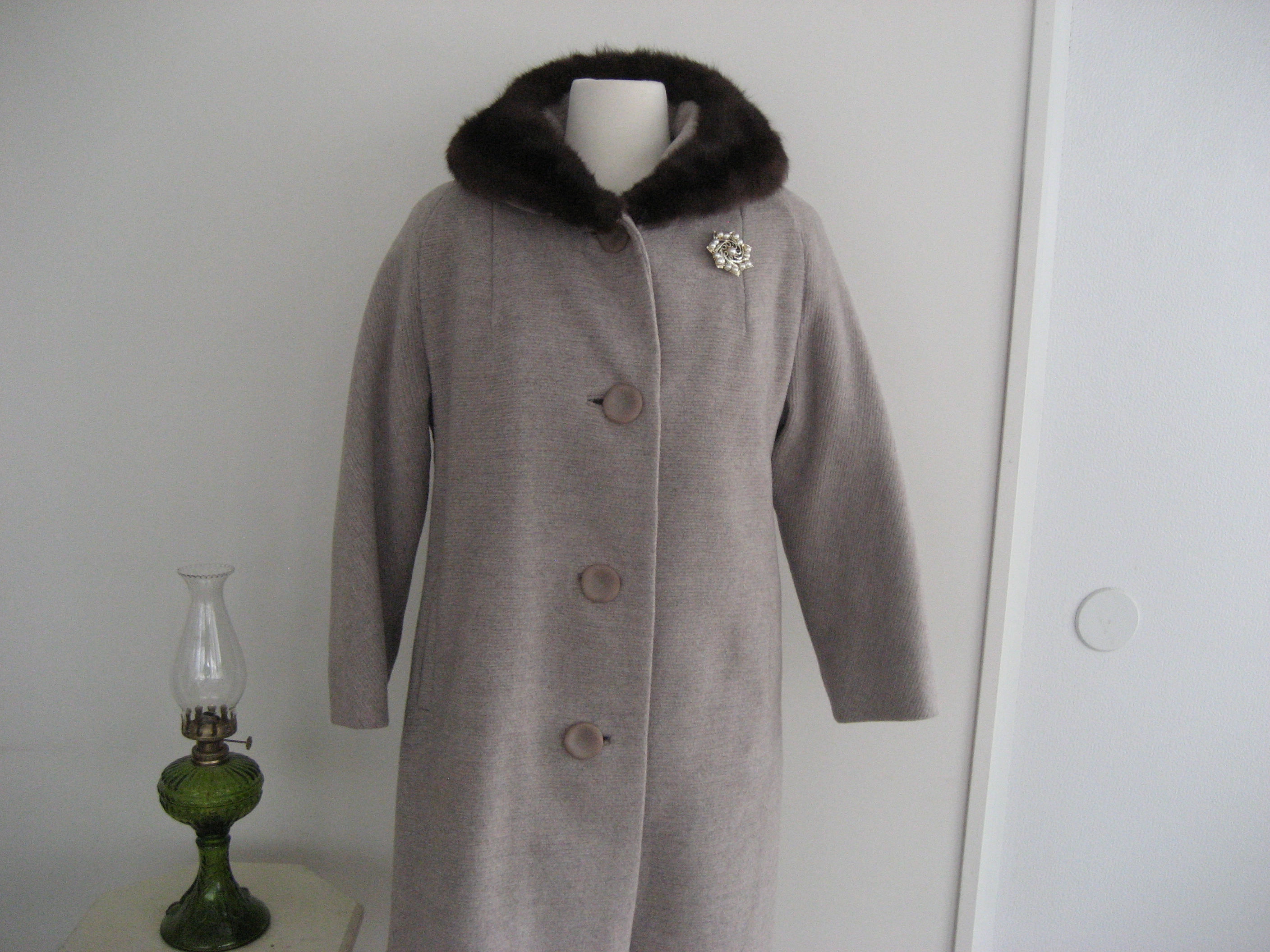 Fur Collar Coat