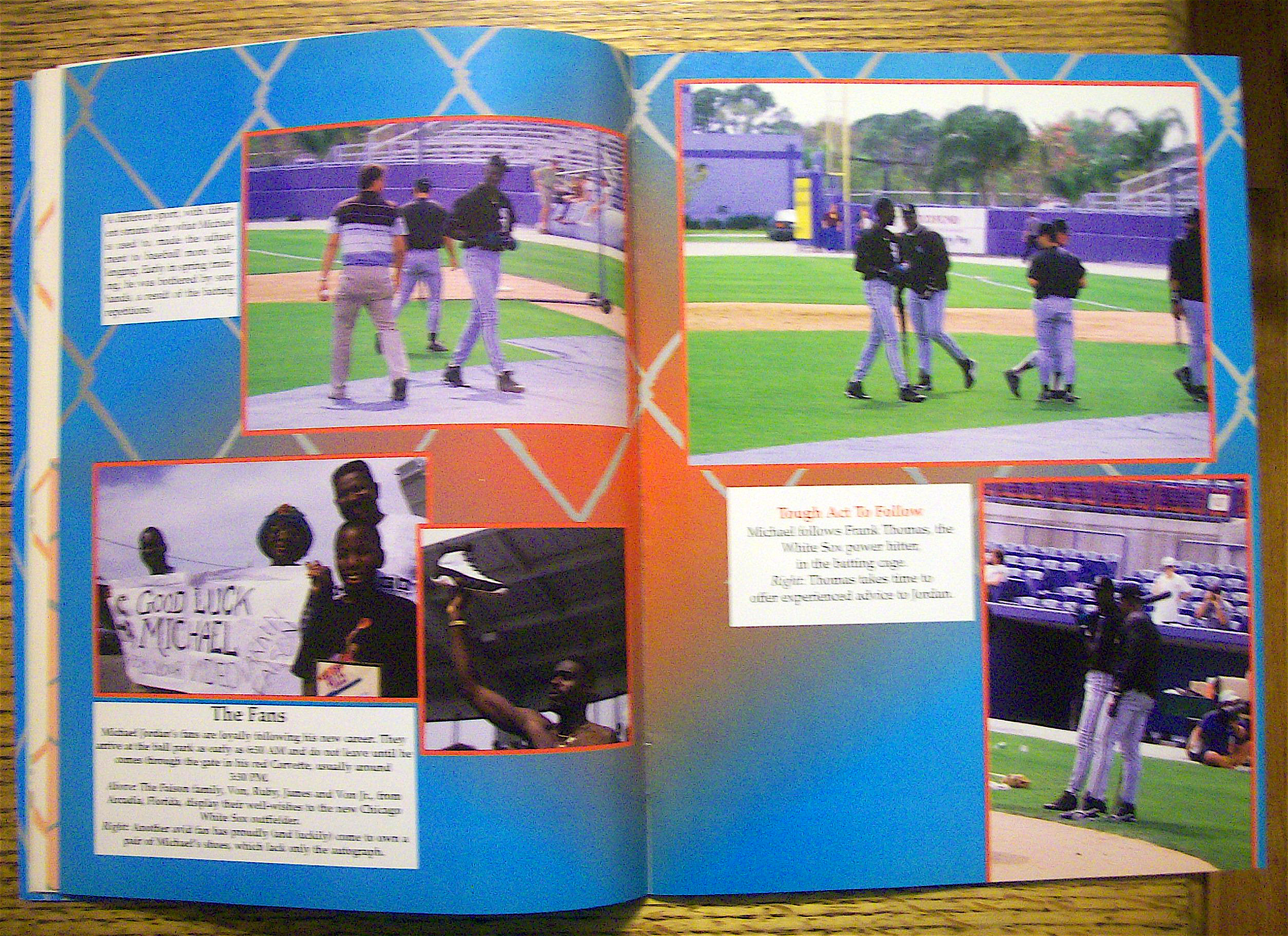Michael Baseball Photo Album Magazine 1994 (CE)