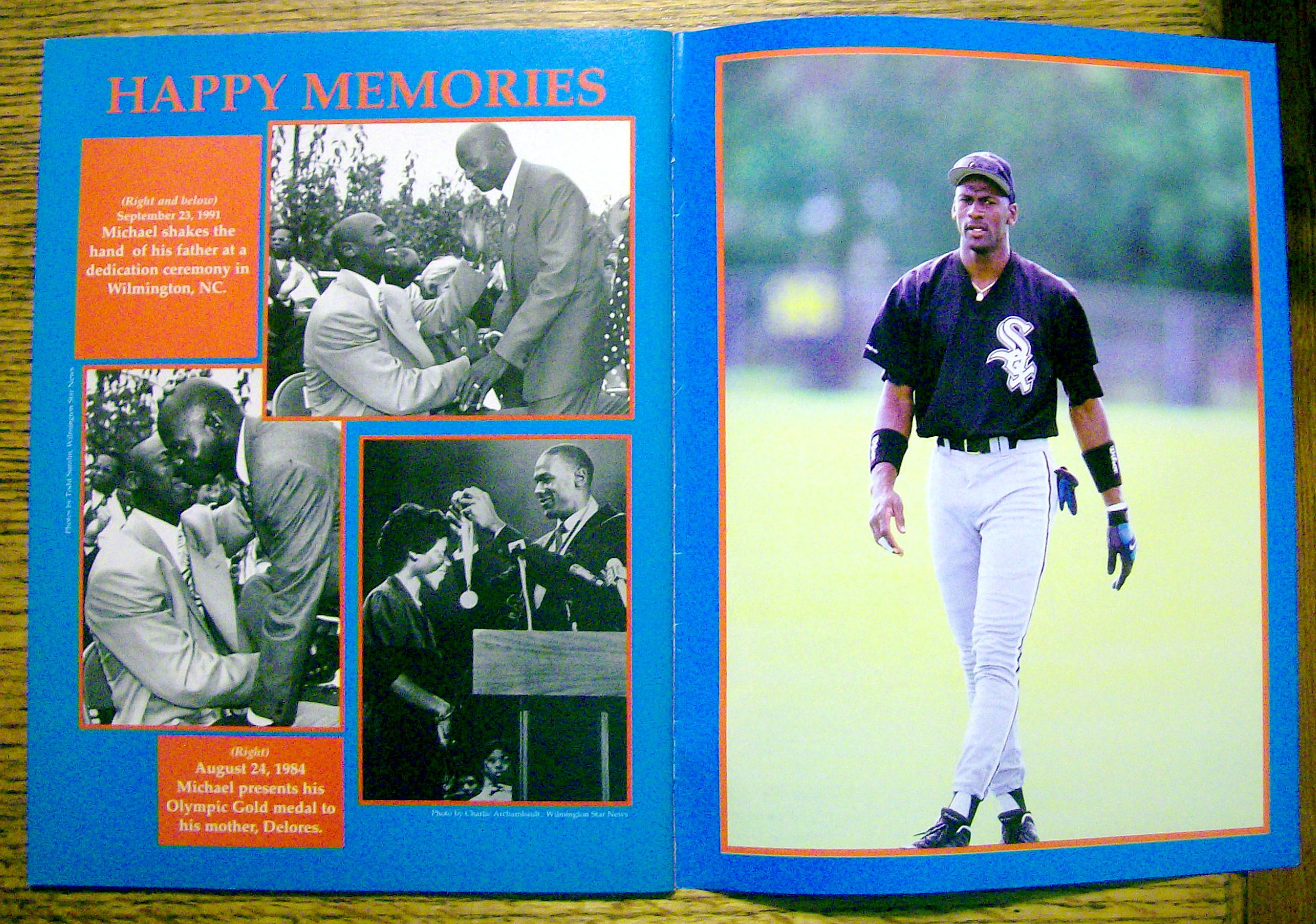 Michael Baseball Photo Album Magazine 1994 (CE)