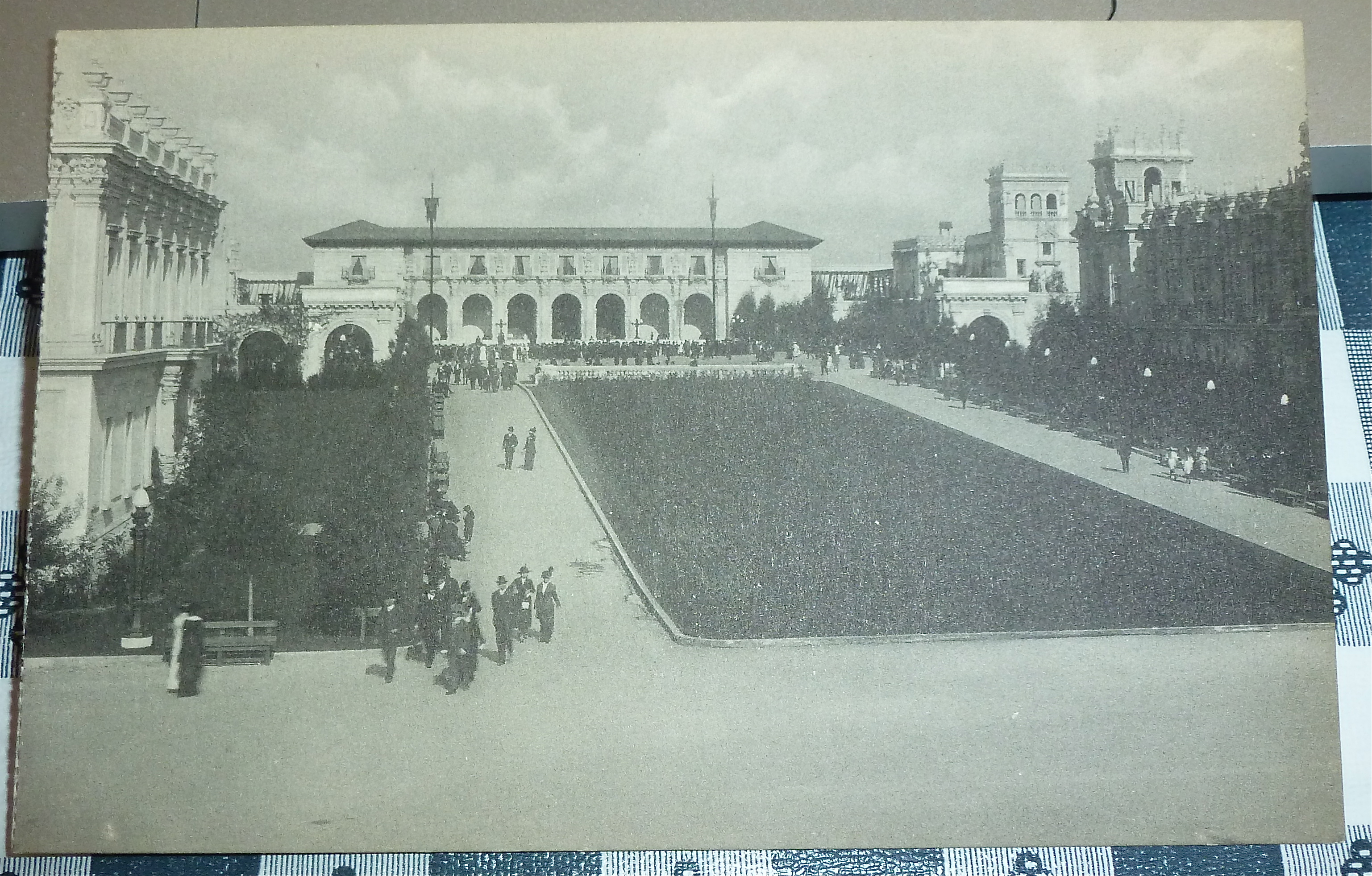 1915 Panama-California Expo Postcard-Plaza De Panama