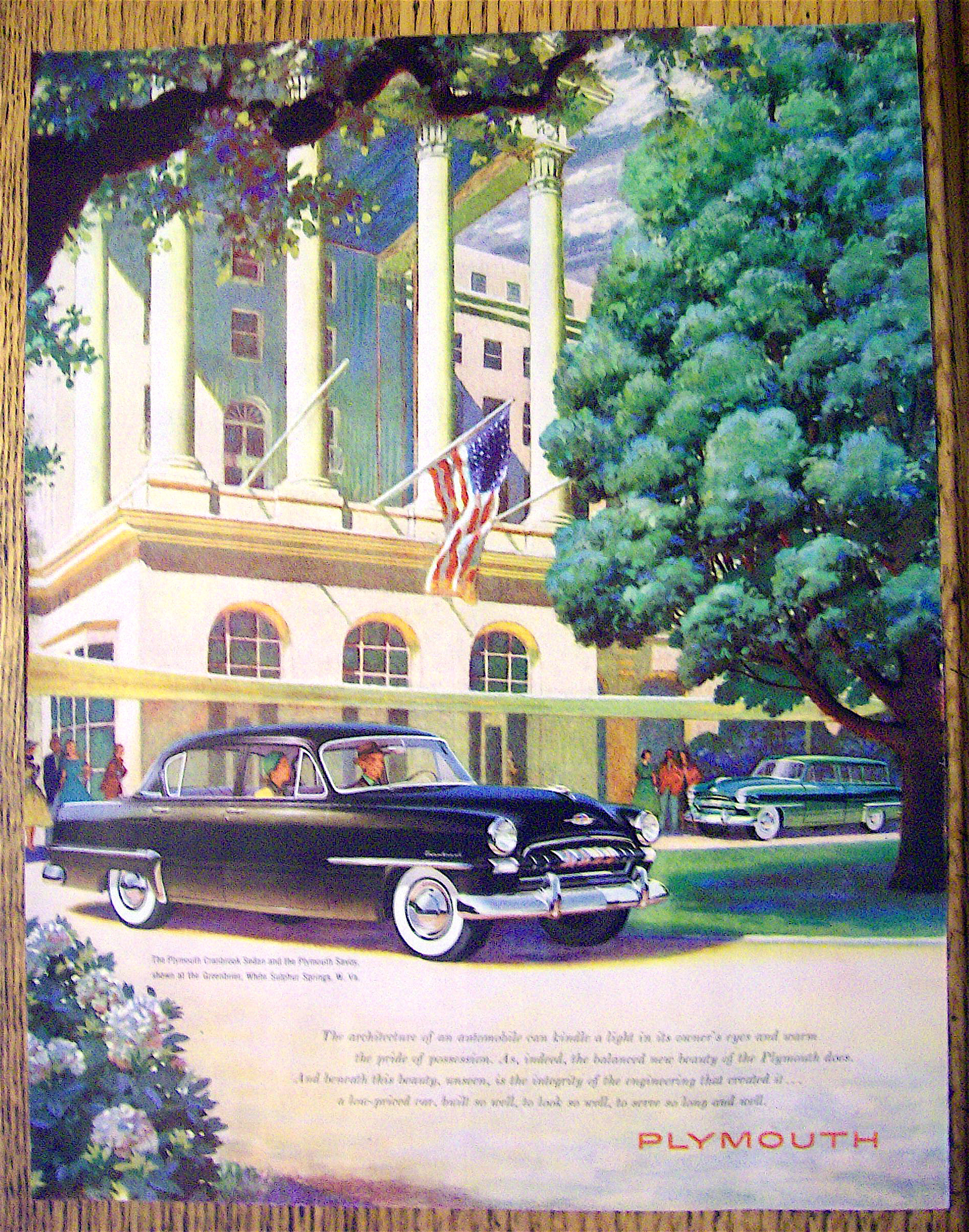 1953 Plymouth with The Sedan & Savoy
