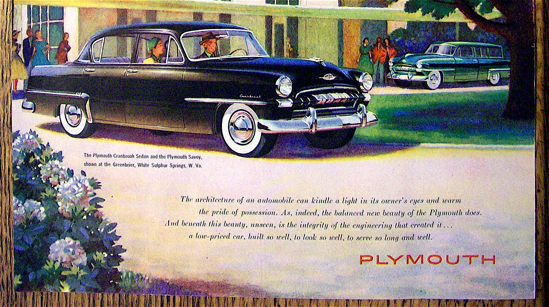 1953 Plymouth with The Sedan & Savoy