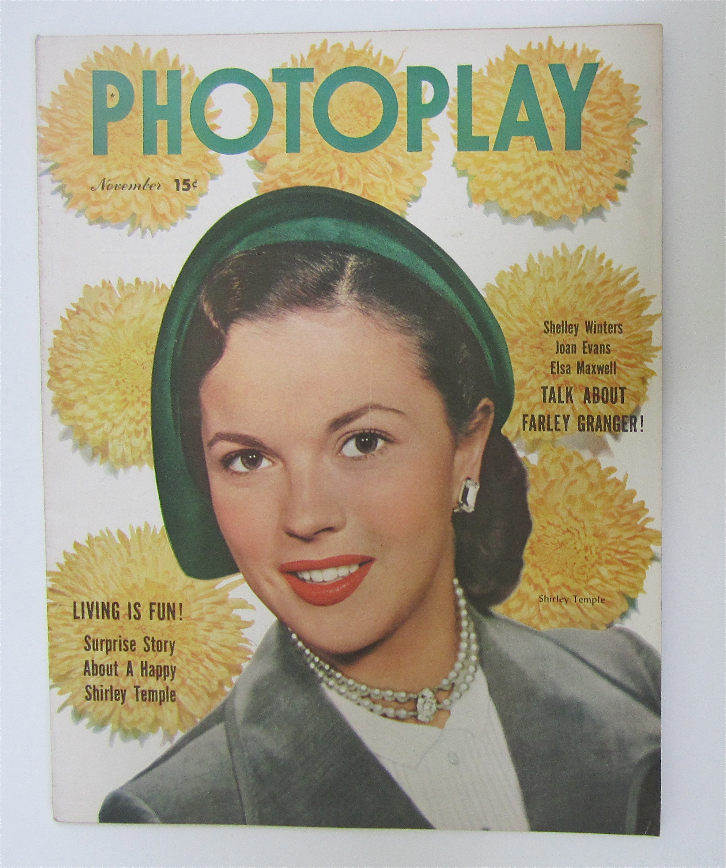 Photoplay Magazine November 1950 Shirley Temple