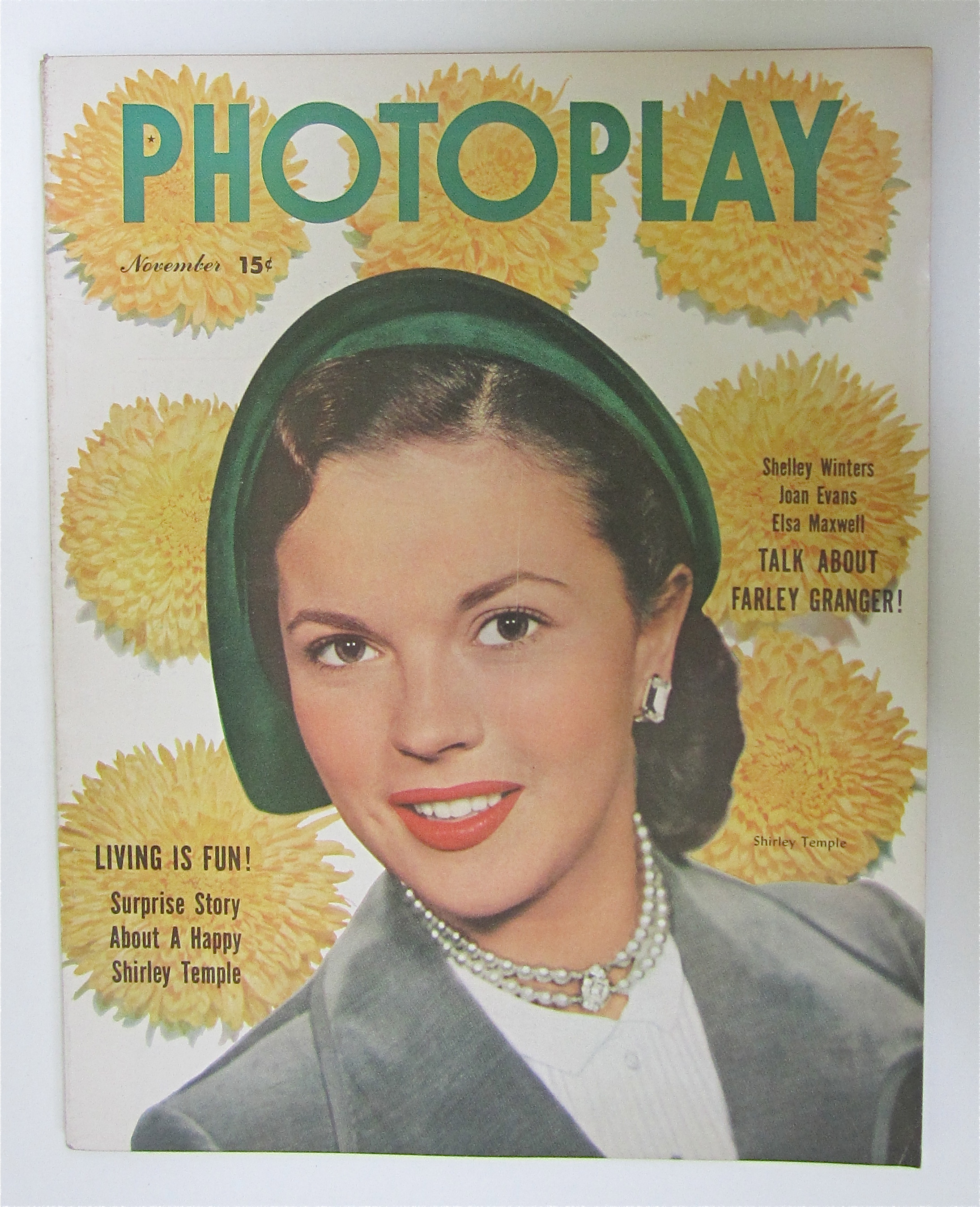 Photoplay Magazine November 1950 Shirley Temple