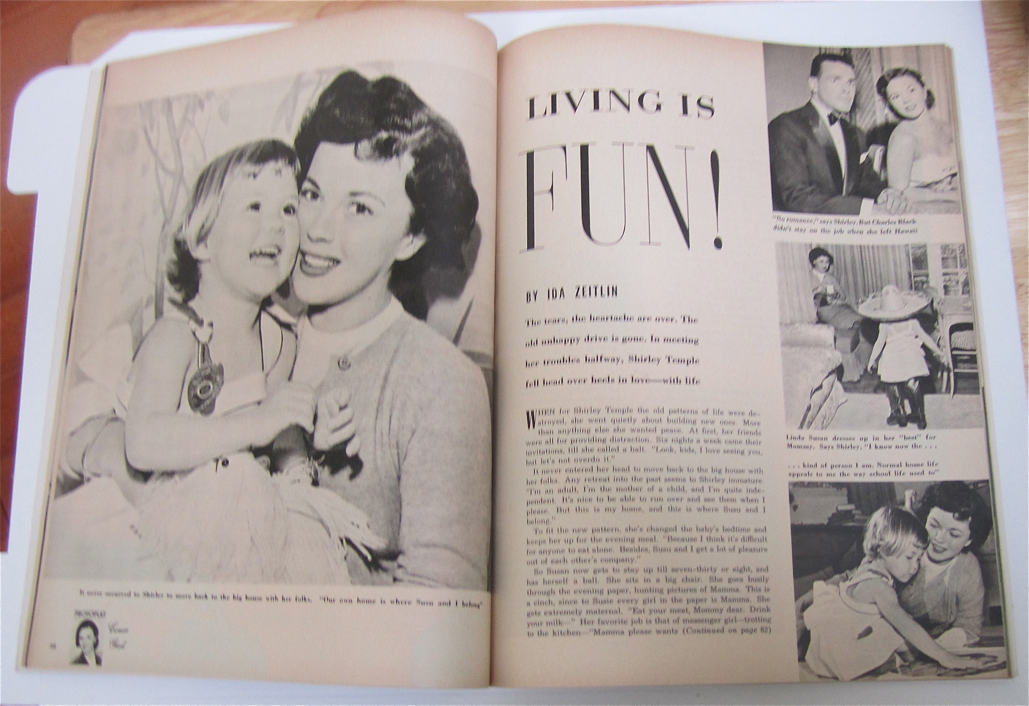 Photoplay Magazine November 1950 Shirley Temple