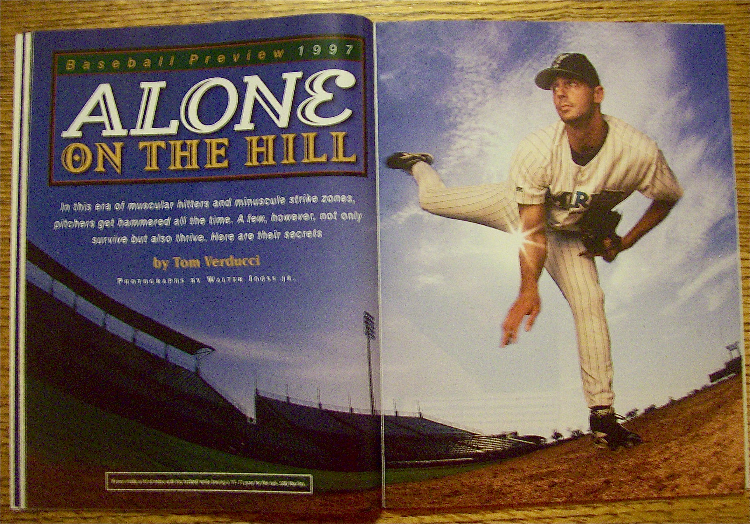 Sport Illustrated Magazine March 31, 1997 Randy Johnson