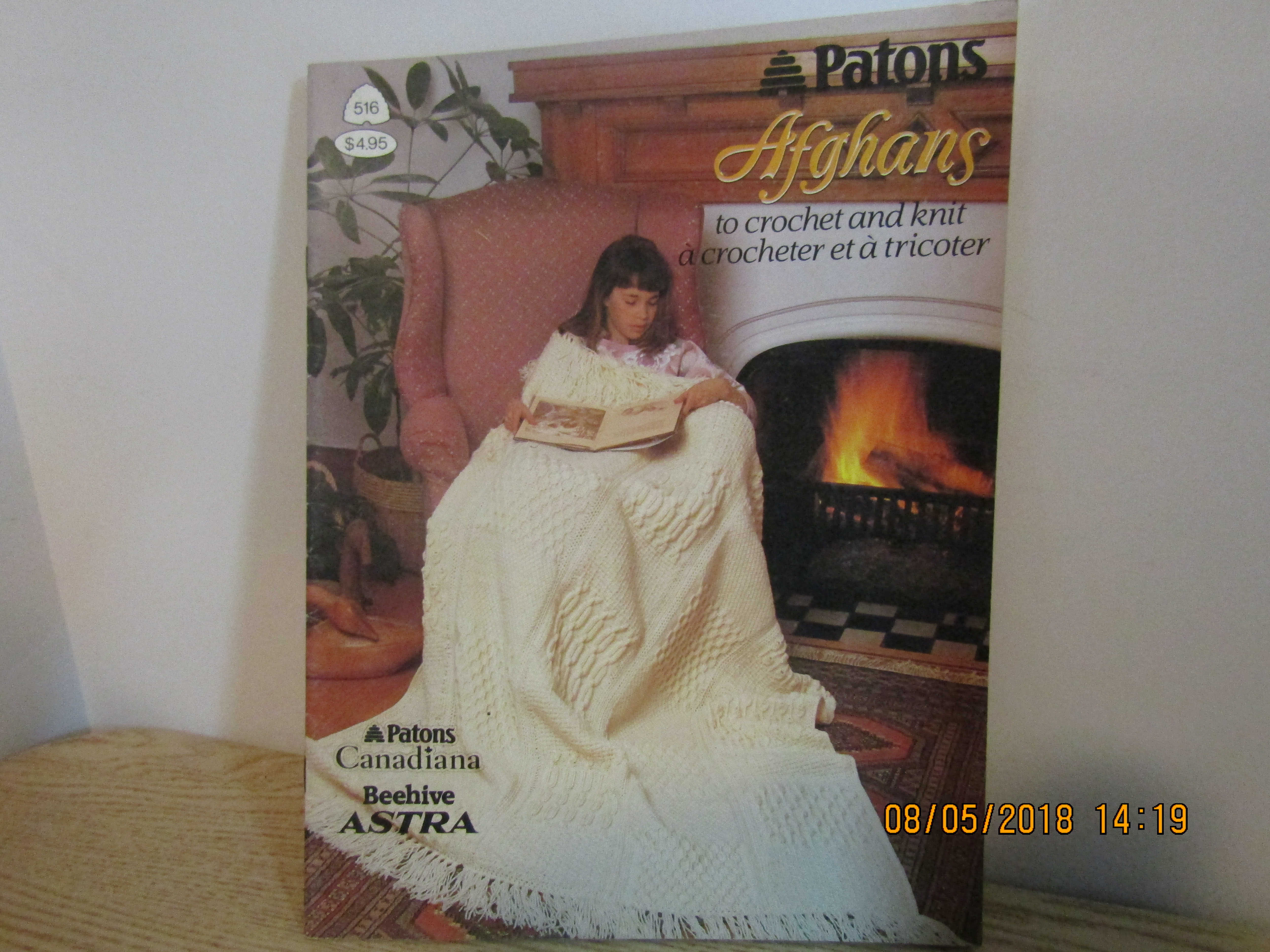 Patons Afghans To Knit & Crochet  #516