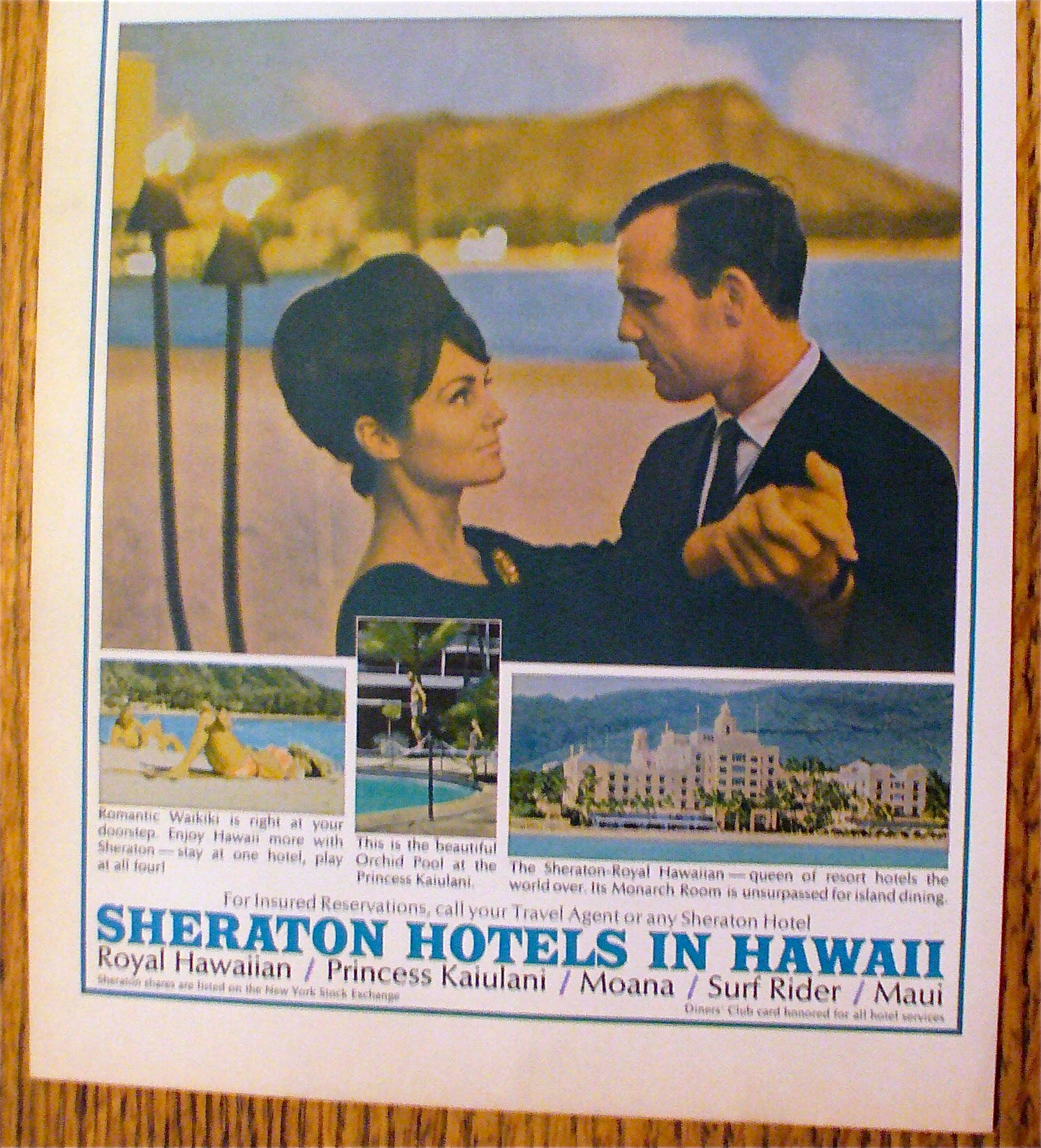 1965 Sheraton Hotel In Hawaii With Couple Dancing