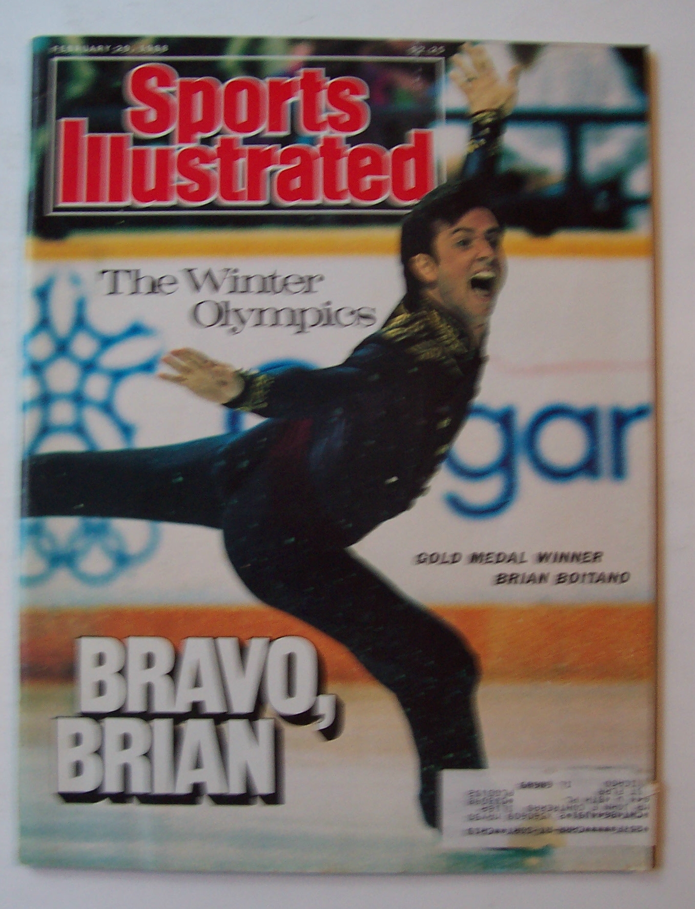Sports Illustrated Magazine-Feb 29, 1988-Brian Boitano