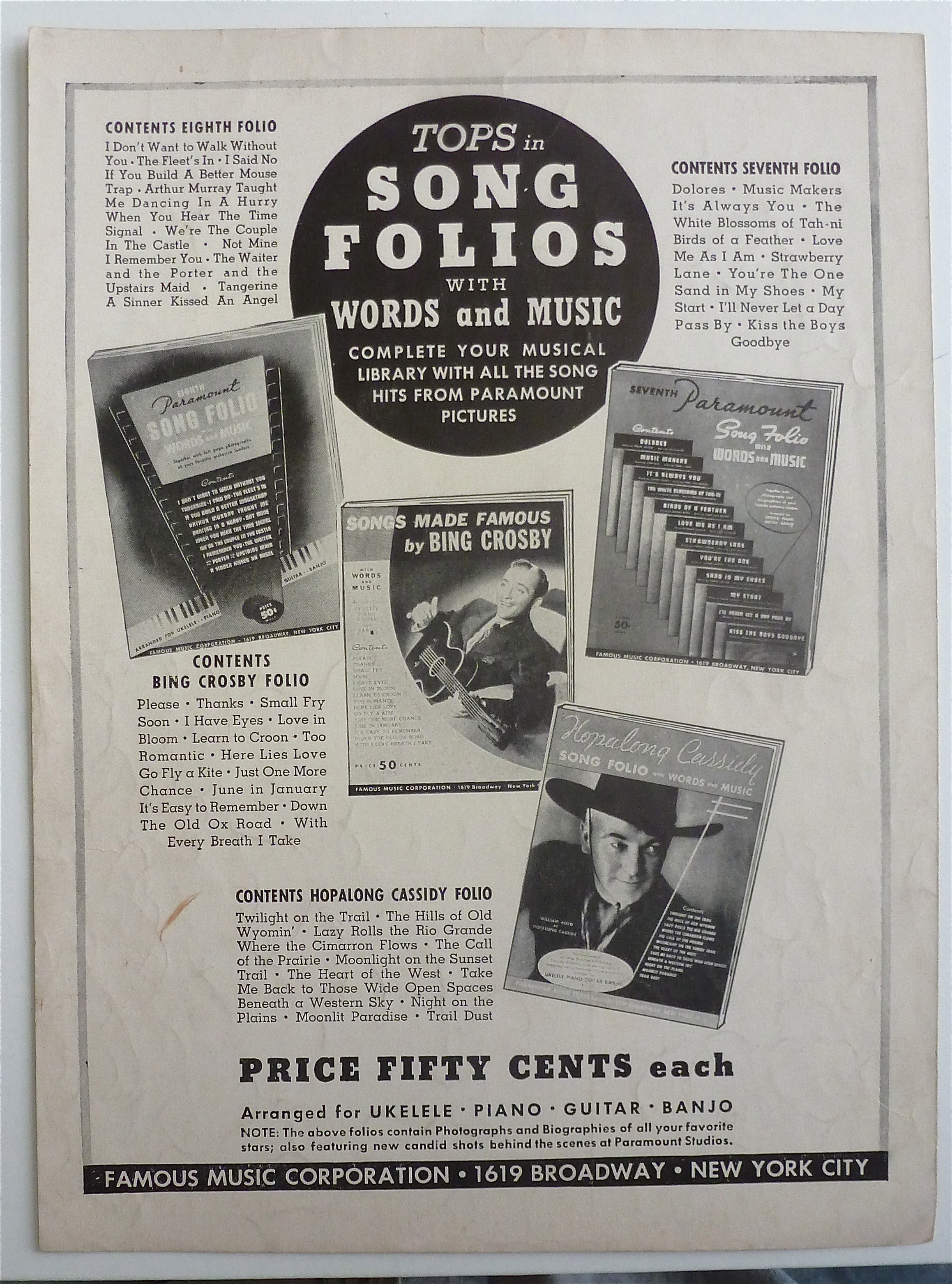Sheet Music For 1943 If You Please
