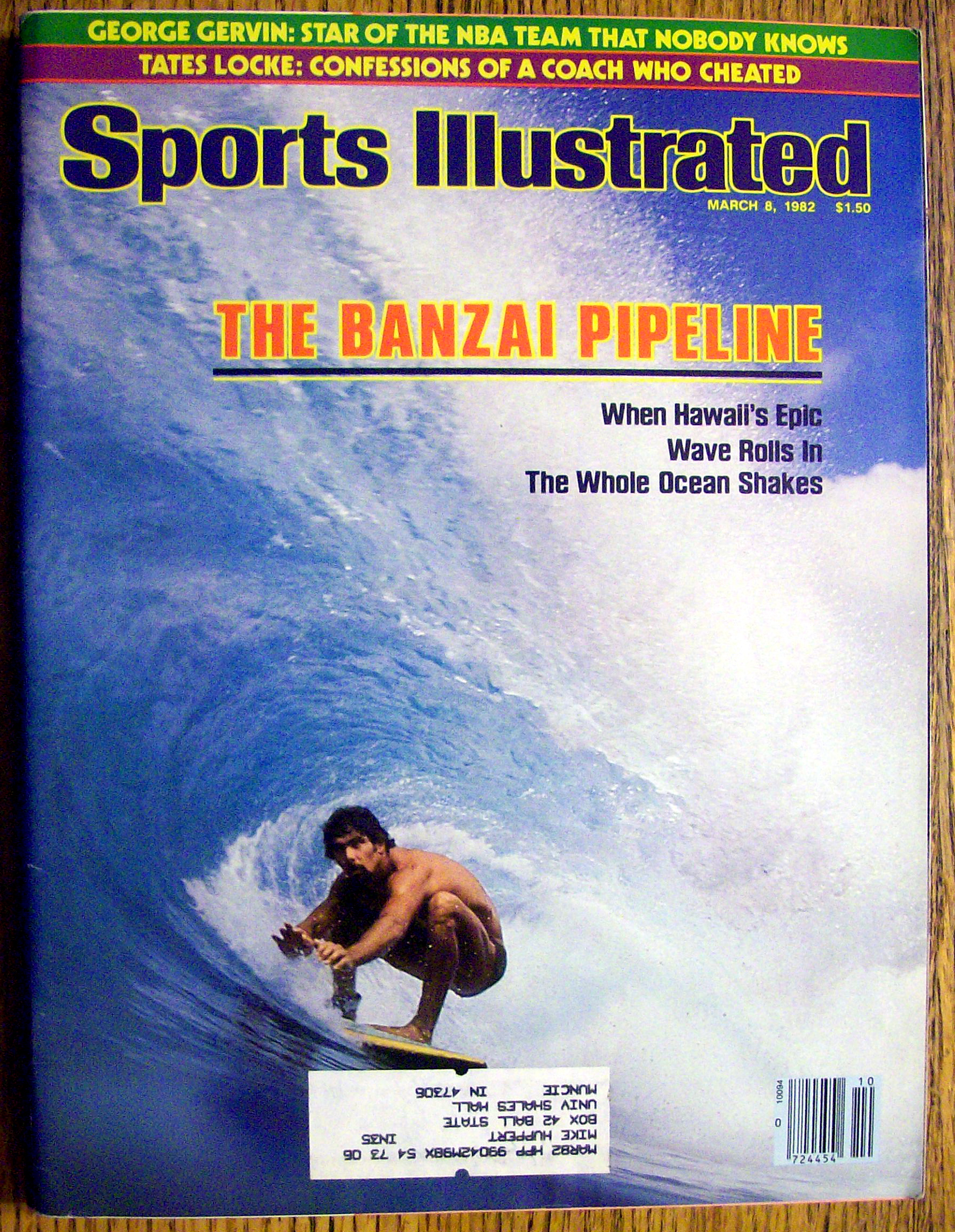 Sports Illustrated Magazine-March 8, 1982-Hawaii's Wave