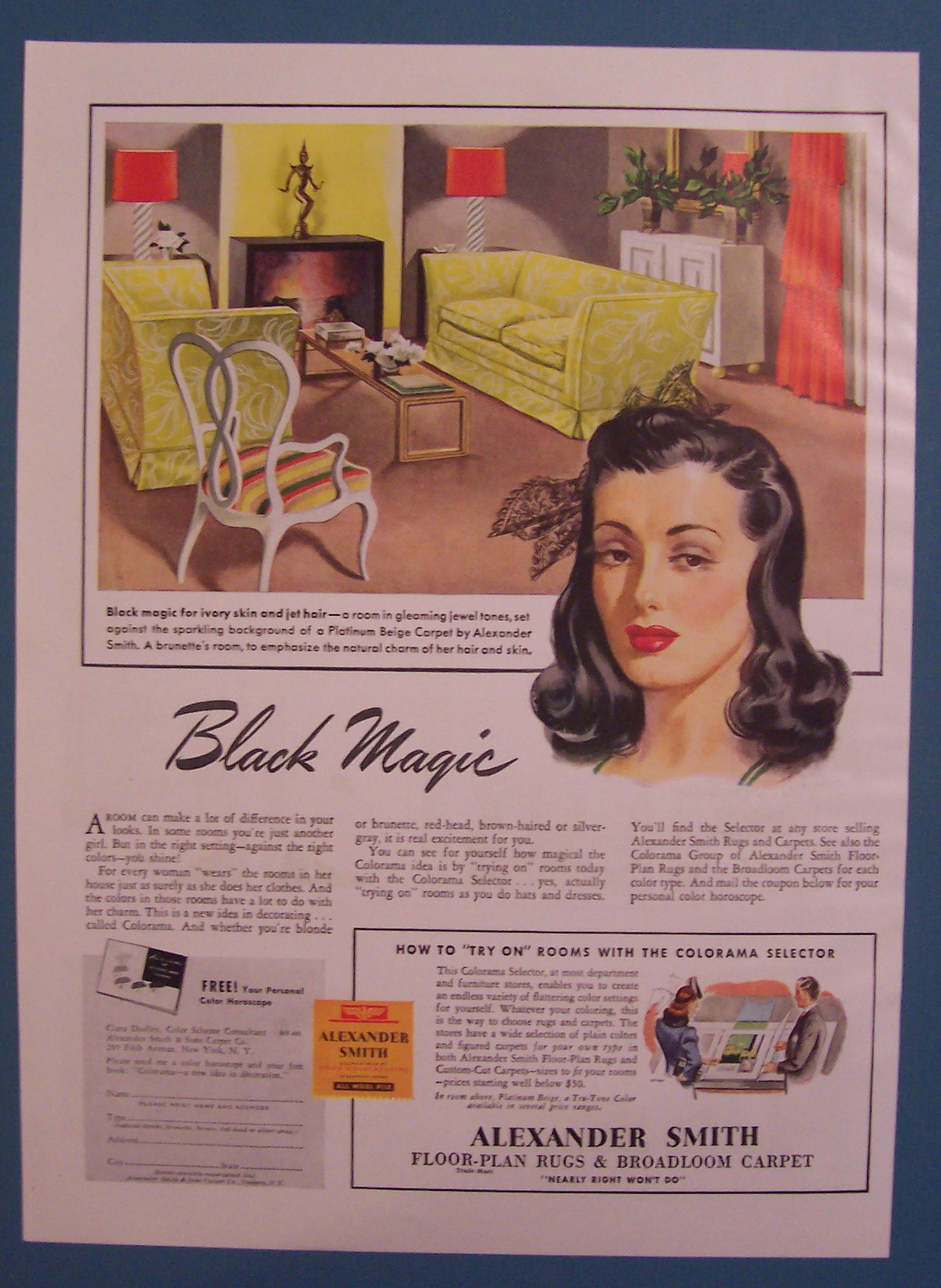 1941 Alexander Smith Rugs