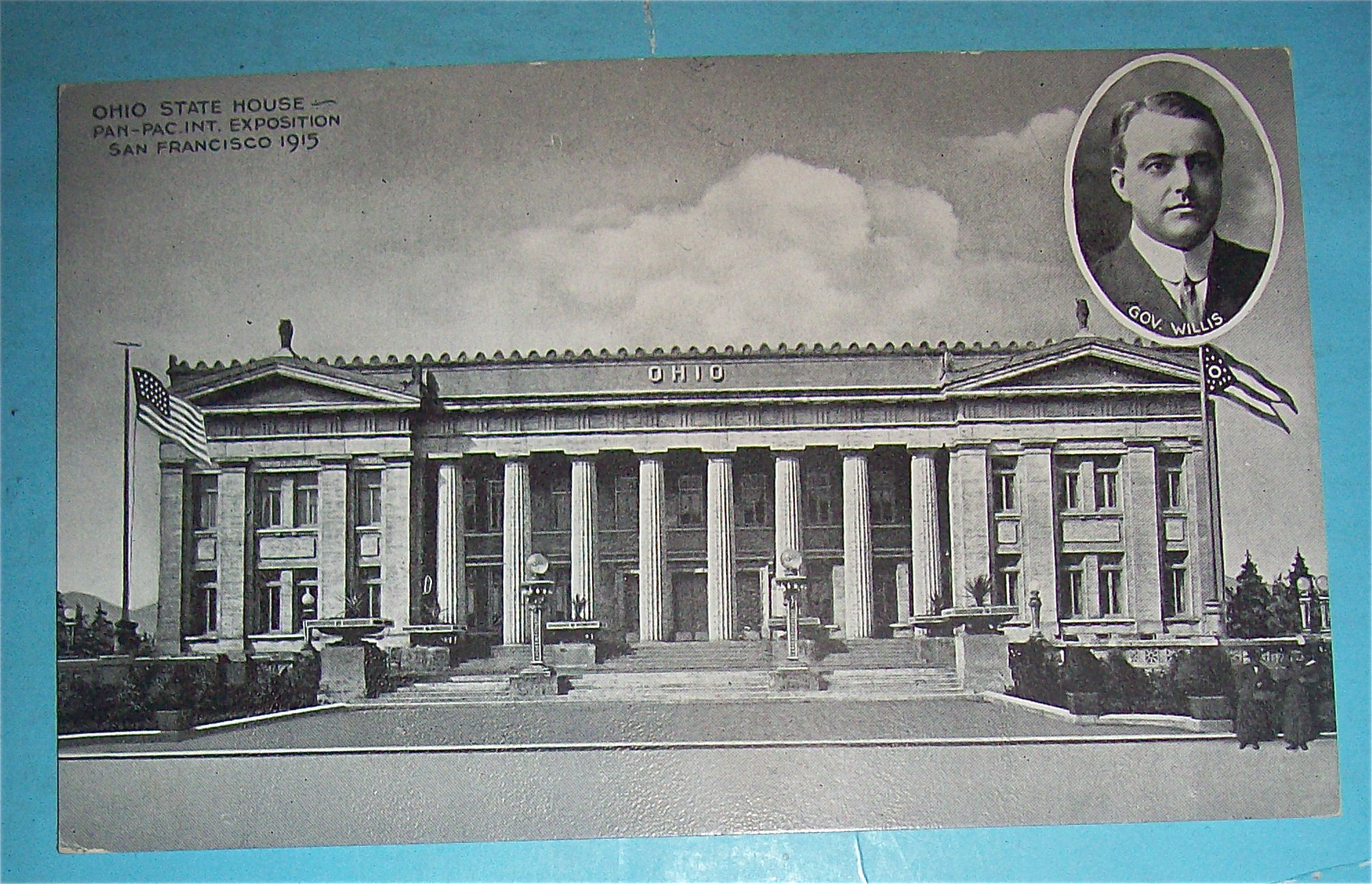 Ohio State House Postcard (Panama Pacific Intl Expo)