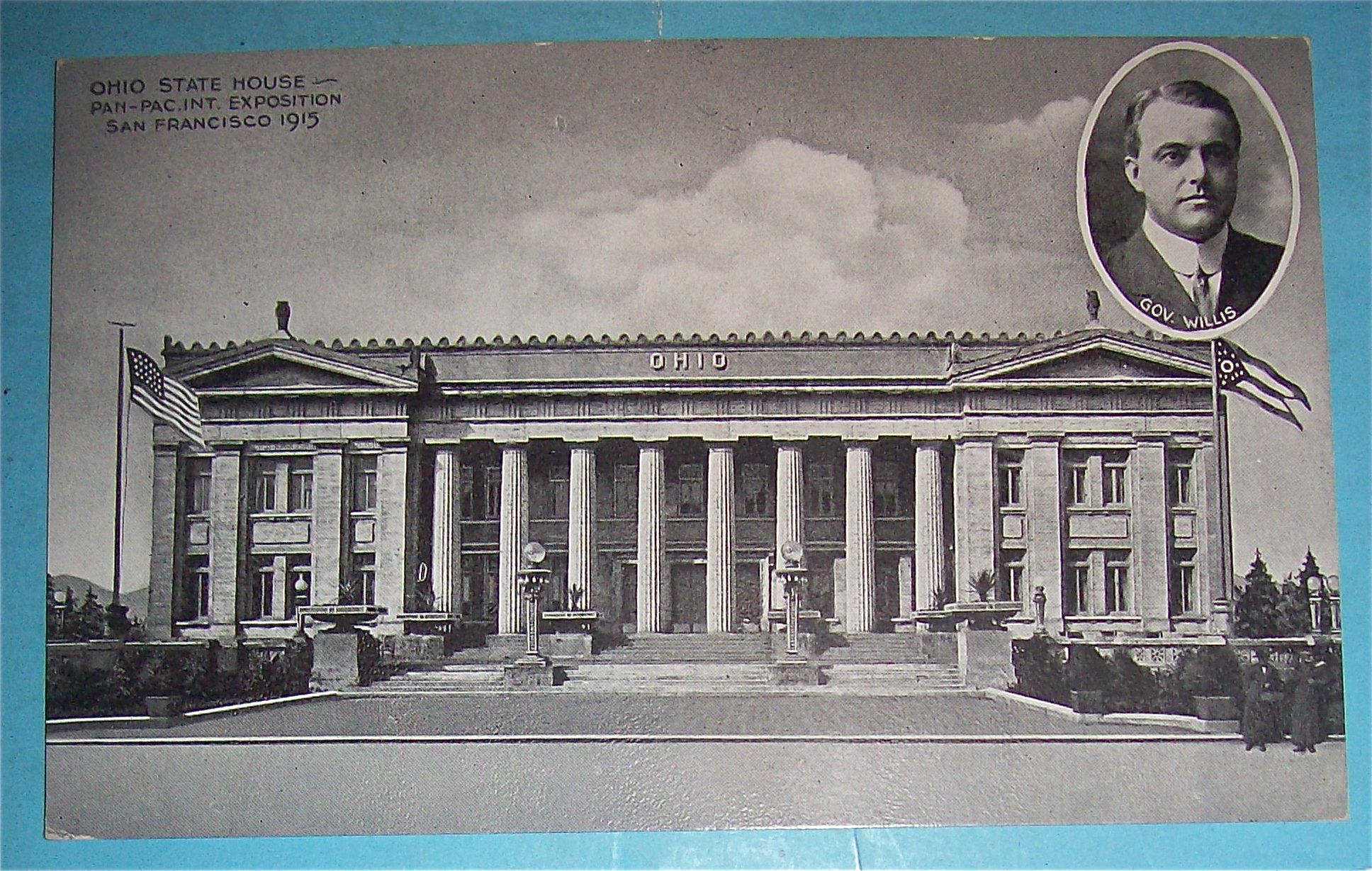 Ohio State House Postcard (Panama Pacific Intl Expo)
