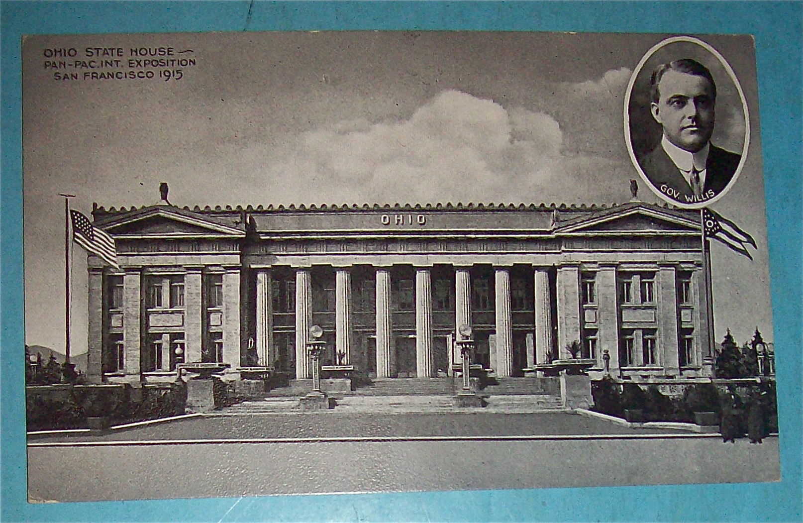 Ohio State House Postcard (Panama Pacific Intl Expo)