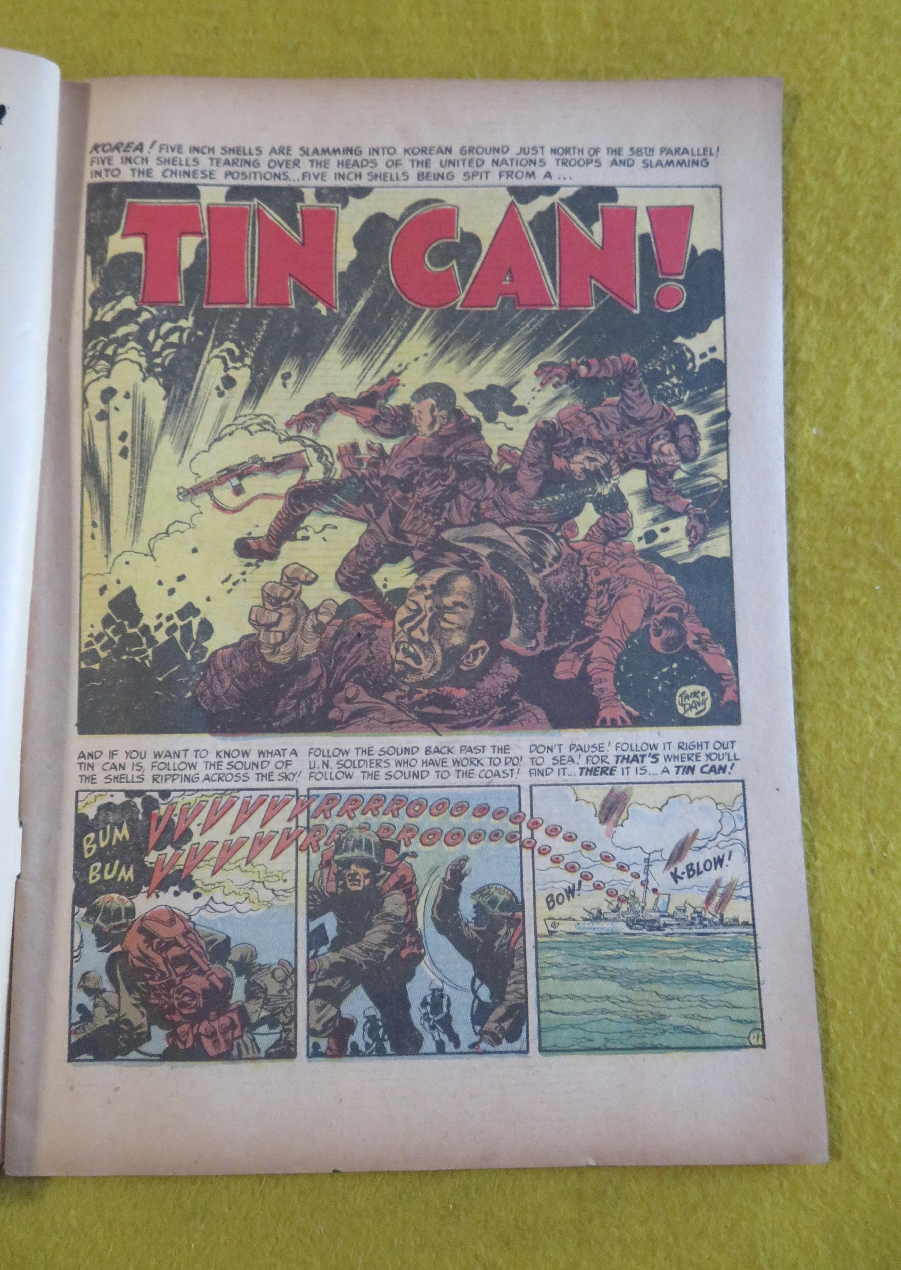 Frontline Combat Comic November/December 1951