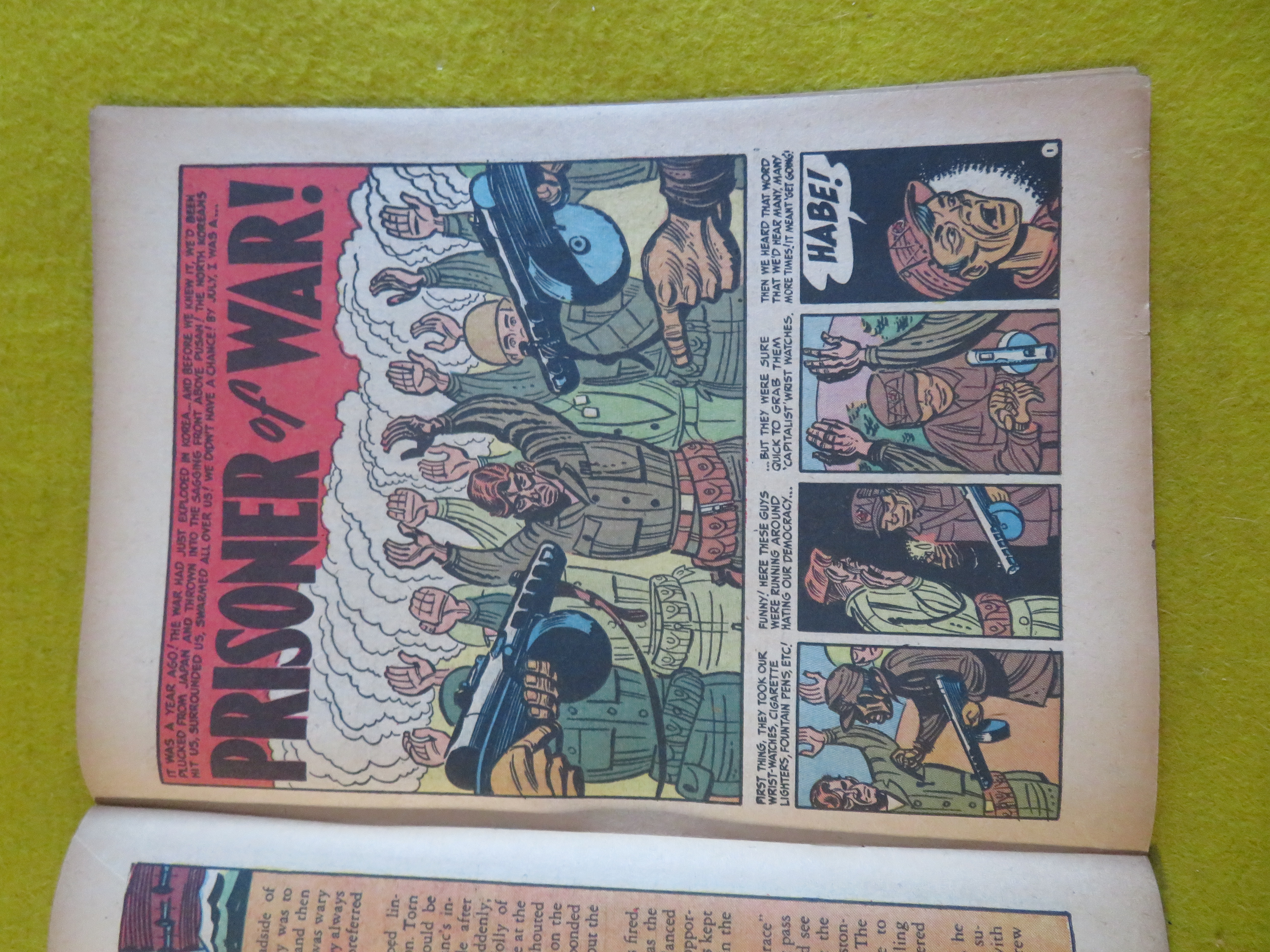 Frontline Combat Comic November/December 1951