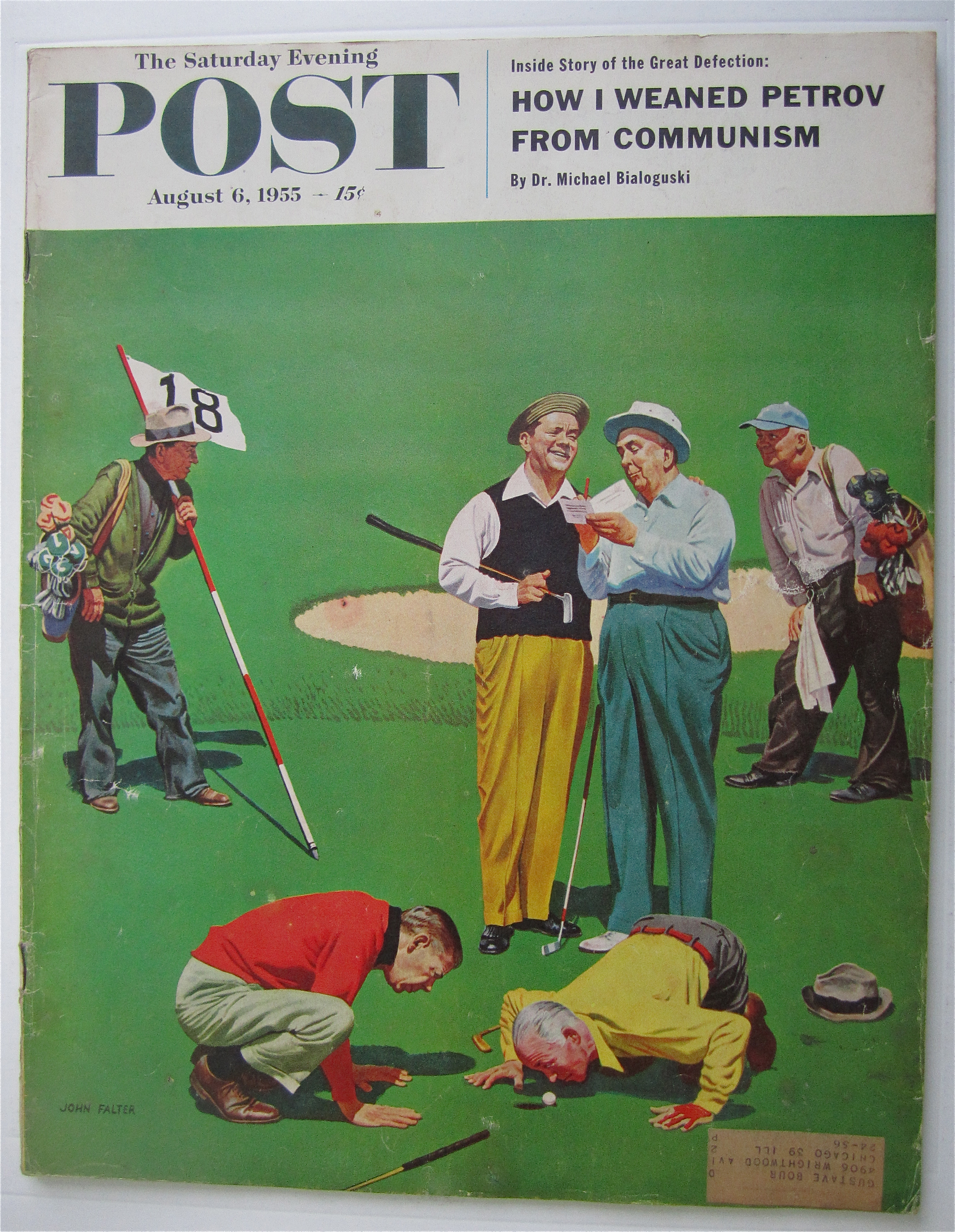 Saturday Evening Post Magazine-August 6, 1955-Falter