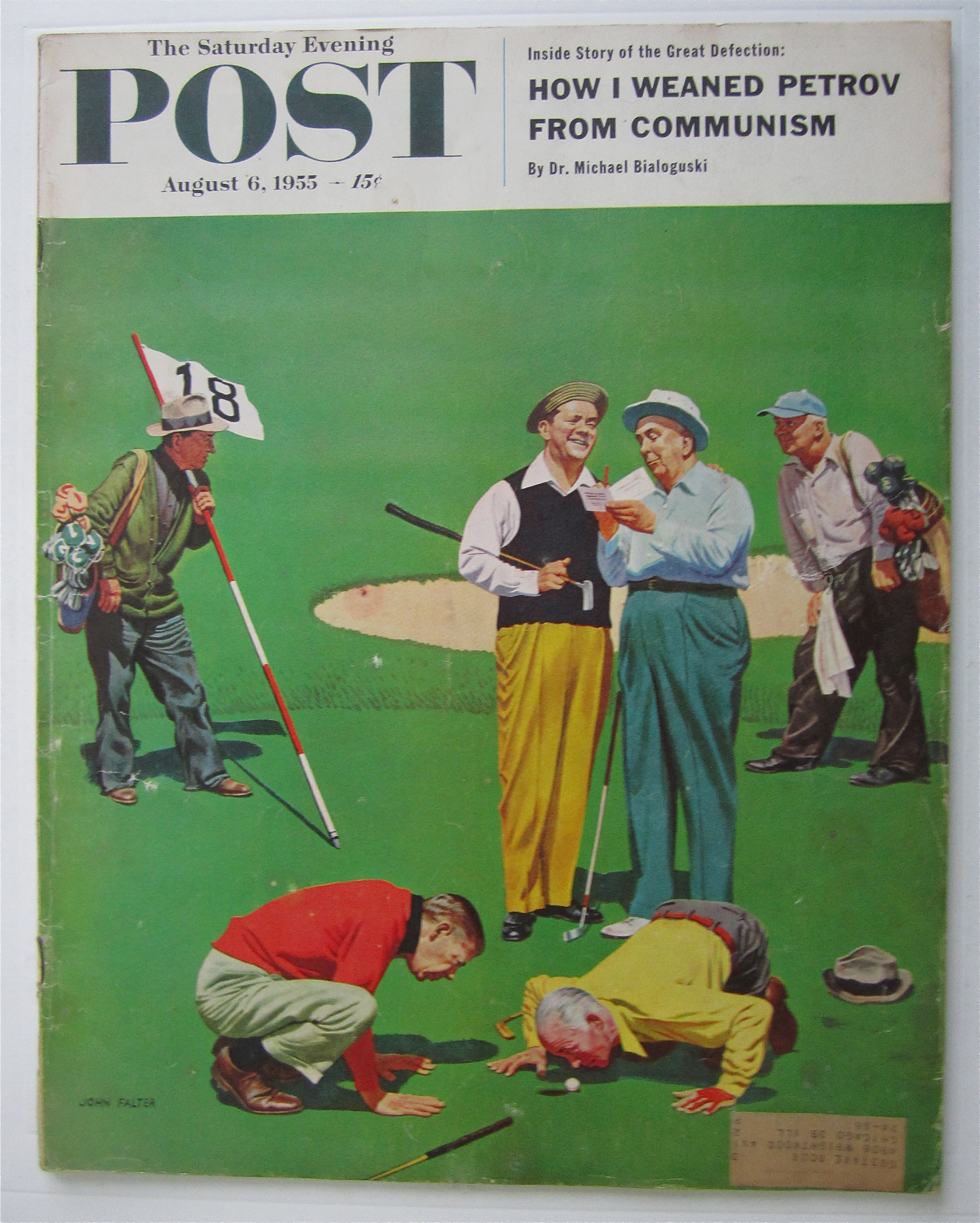 Saturday Evening Post Magazine-August 6, 1955-Falter